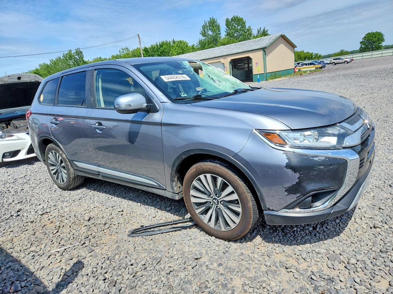 2020 Mitsubishi Outlander Se Gray vin: JA4AD3A34LZ005473