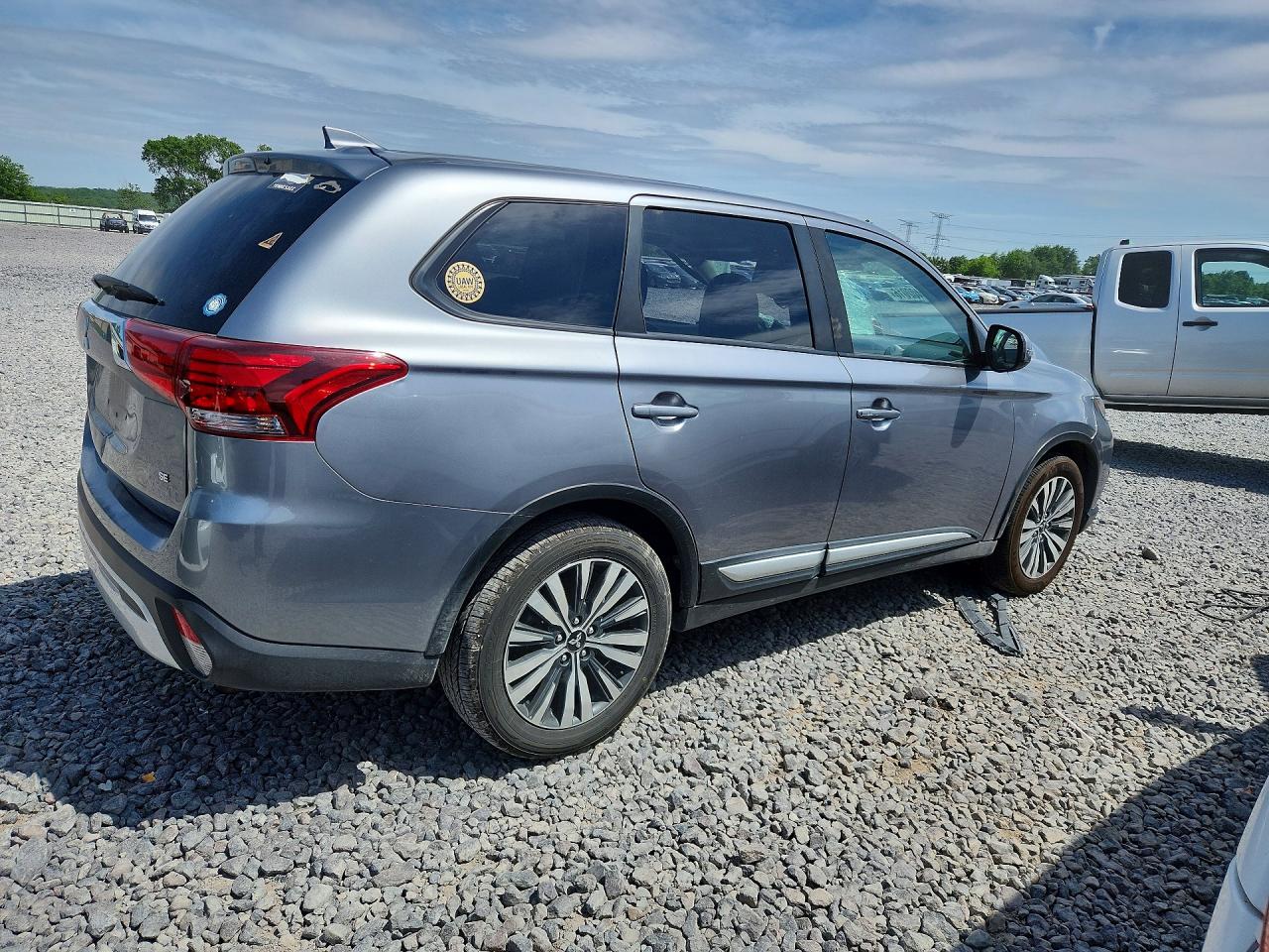 2020 Mitsubishi Outlander Se Gray vin: JA4AD3A34LZ005473
