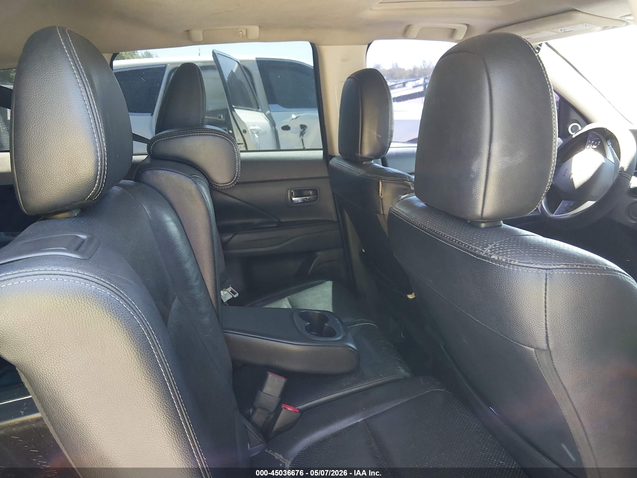 2014 Mitsubishi Outlander Se Blue vin: JA4AD3A35EZ009275