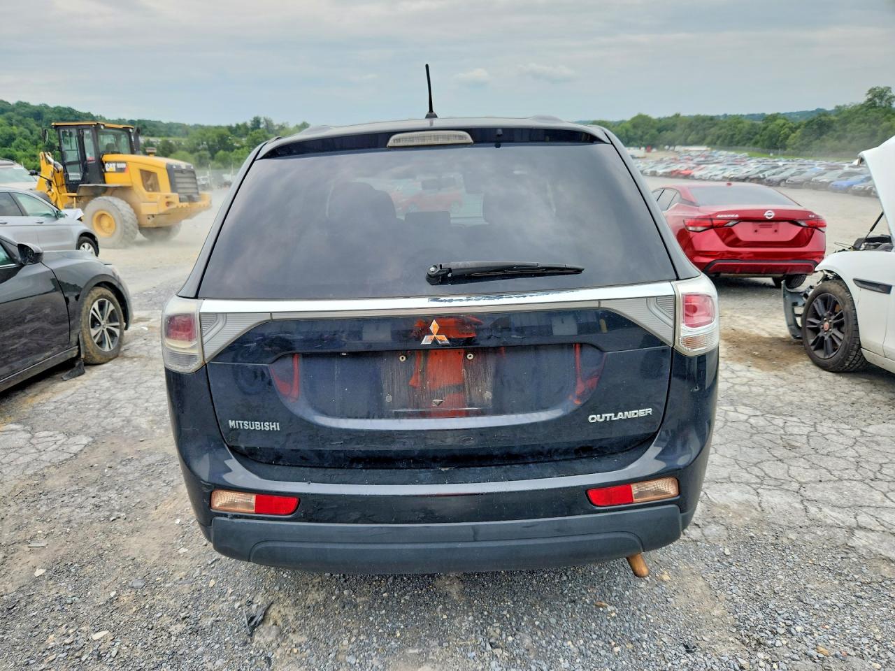 2014 Mitsubishi Outlander Se Black vin: JA4AD3A35EZ009437