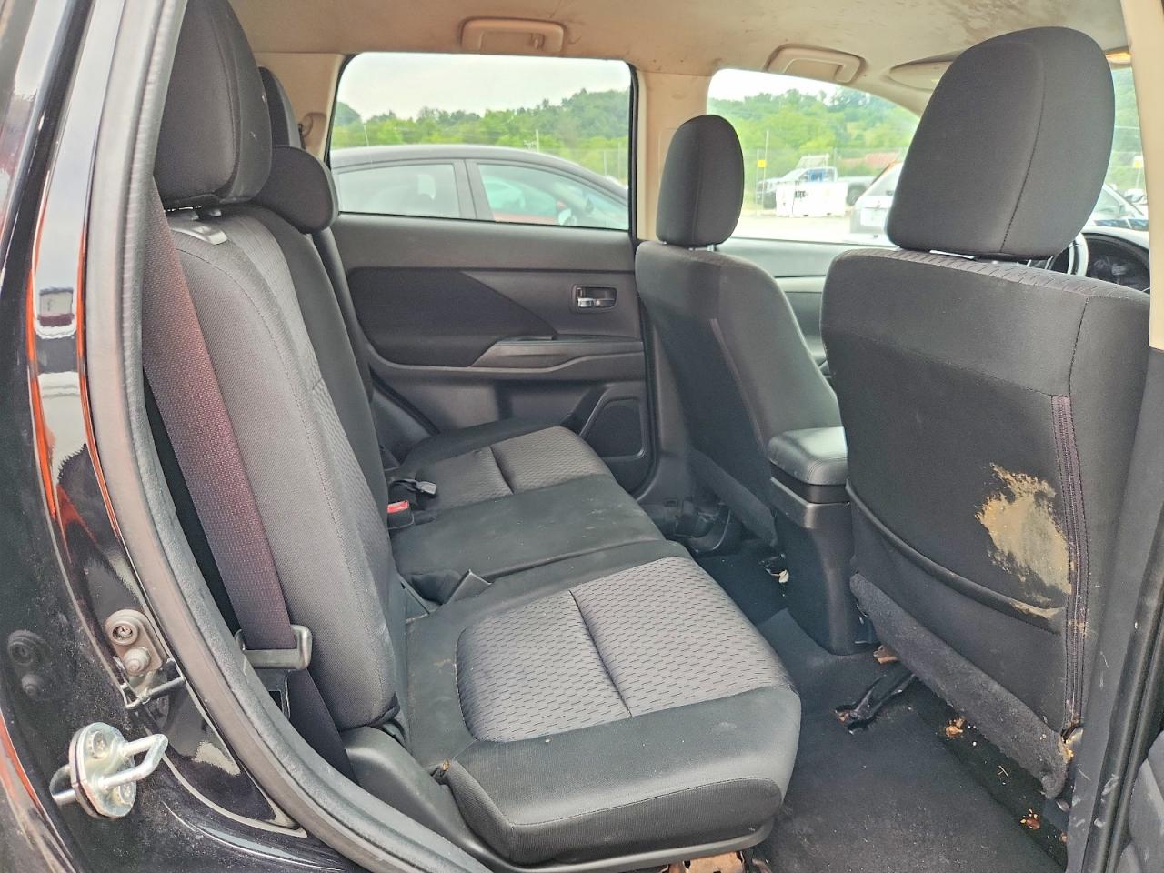 2014 Mitsubishi Outlander Se Black vin: JA4AD3A35EZ009437