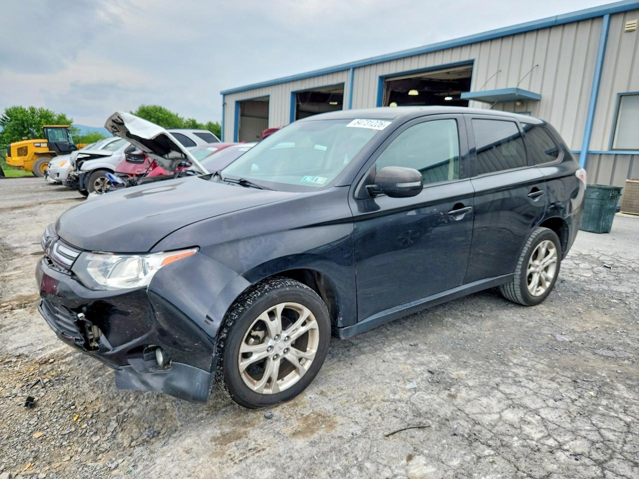 2014 Mitsubishi Outlander Se Black vin: JA4AD3A35EZ009437