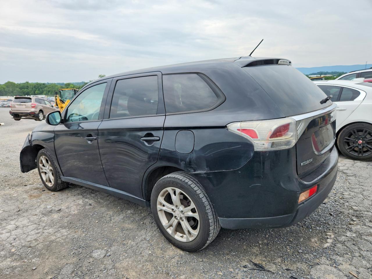 2014 Mitsubishi Outlander Se Black vin: JA4AD3A35EZ009437