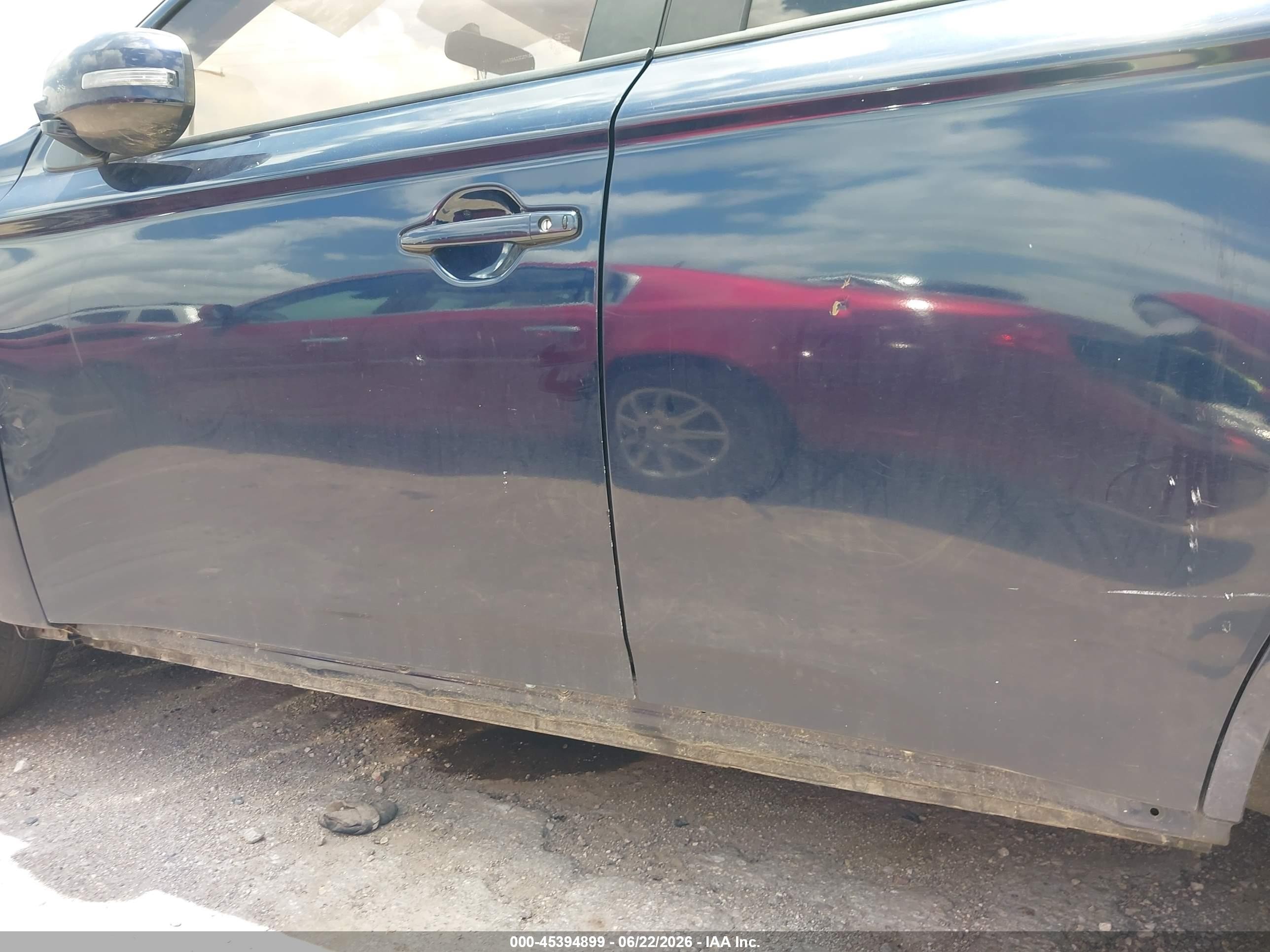 2014 Mitsubishi Outlander Se Dark Blue vin: JA4AD3A35EZ015206