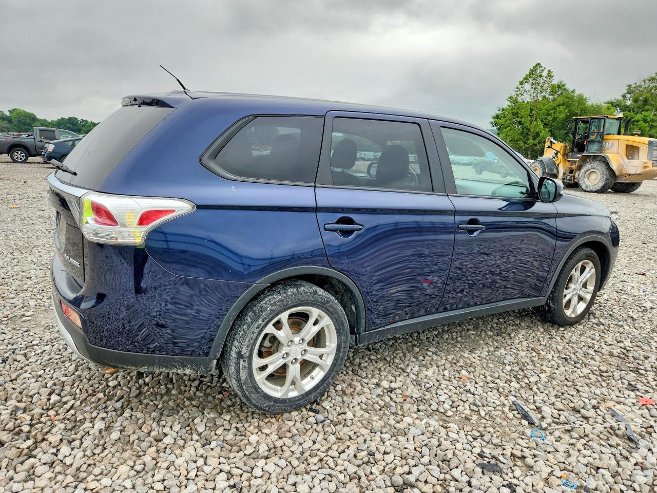 2015 Mitsubishi Outlander Se Blue vin: JA4AD3A35FZ004790