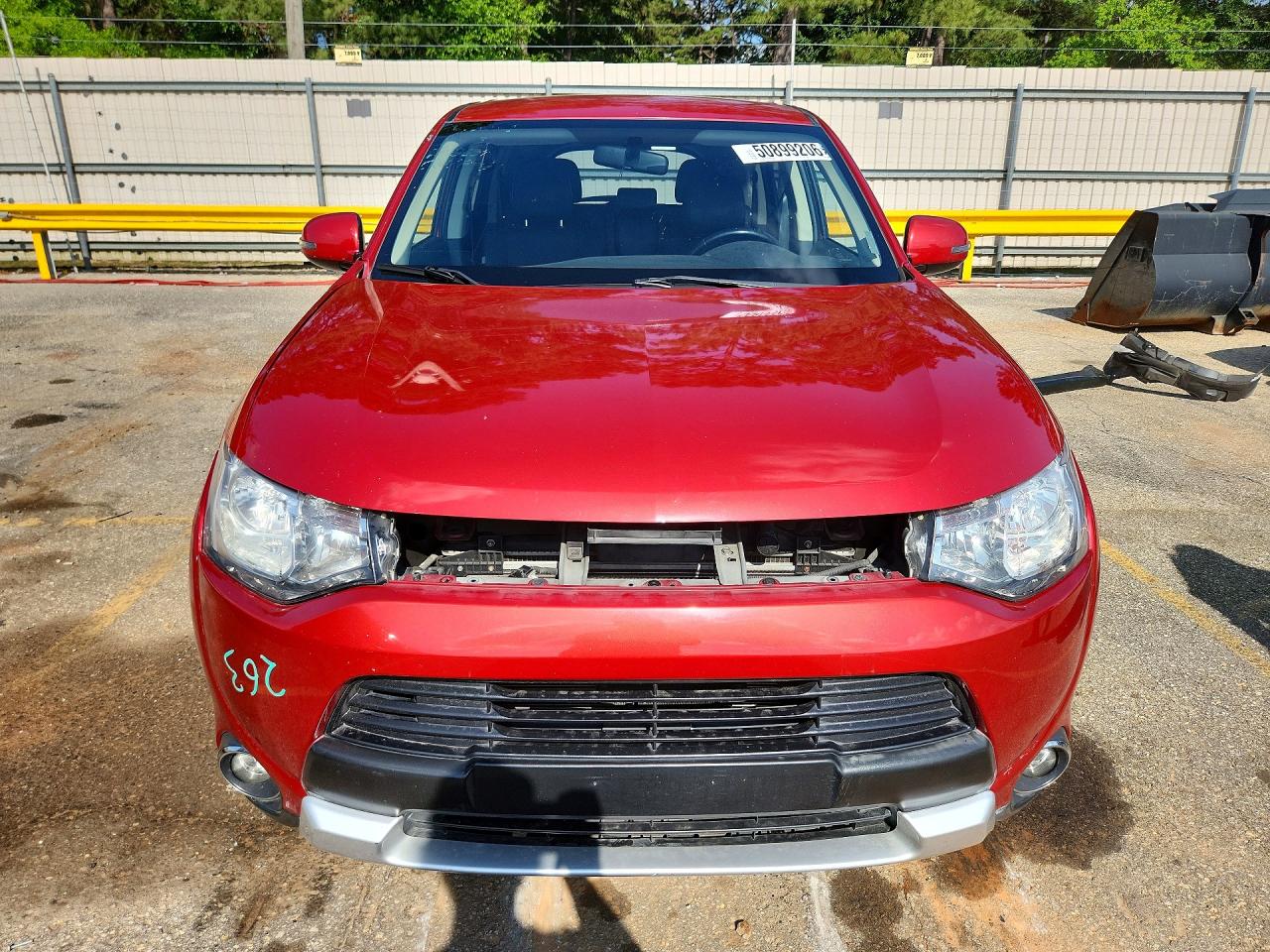 2015 Mitsubishi Outlander Se Red vin: JA4AD3A35FZ009021
