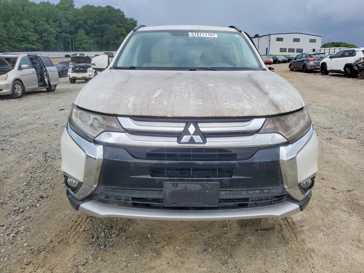 2016 Mitsubishi Outlander Белый vin: JA4AD3A35GZ007223
