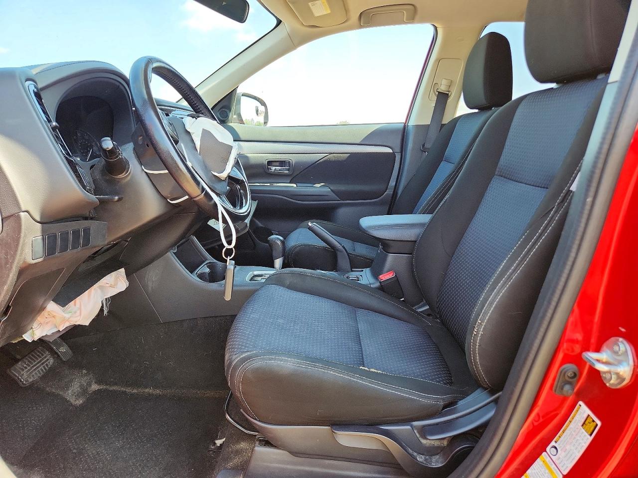 2016 Mitsubishi Outlander Se Красный vin: JA4AD3A35GZ028184