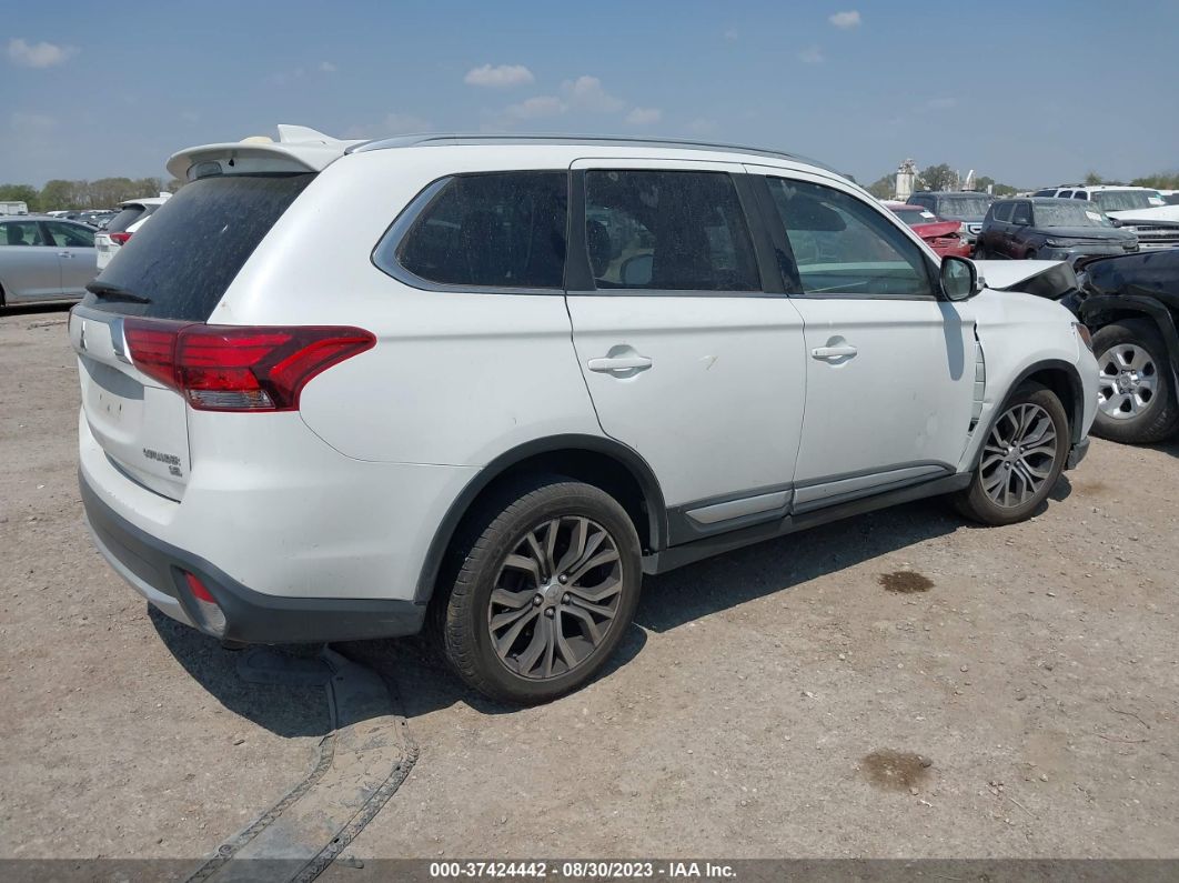 2017 Mitsubishi Outlander Se/sel Белый vin: JA4AD3A35HZ034665