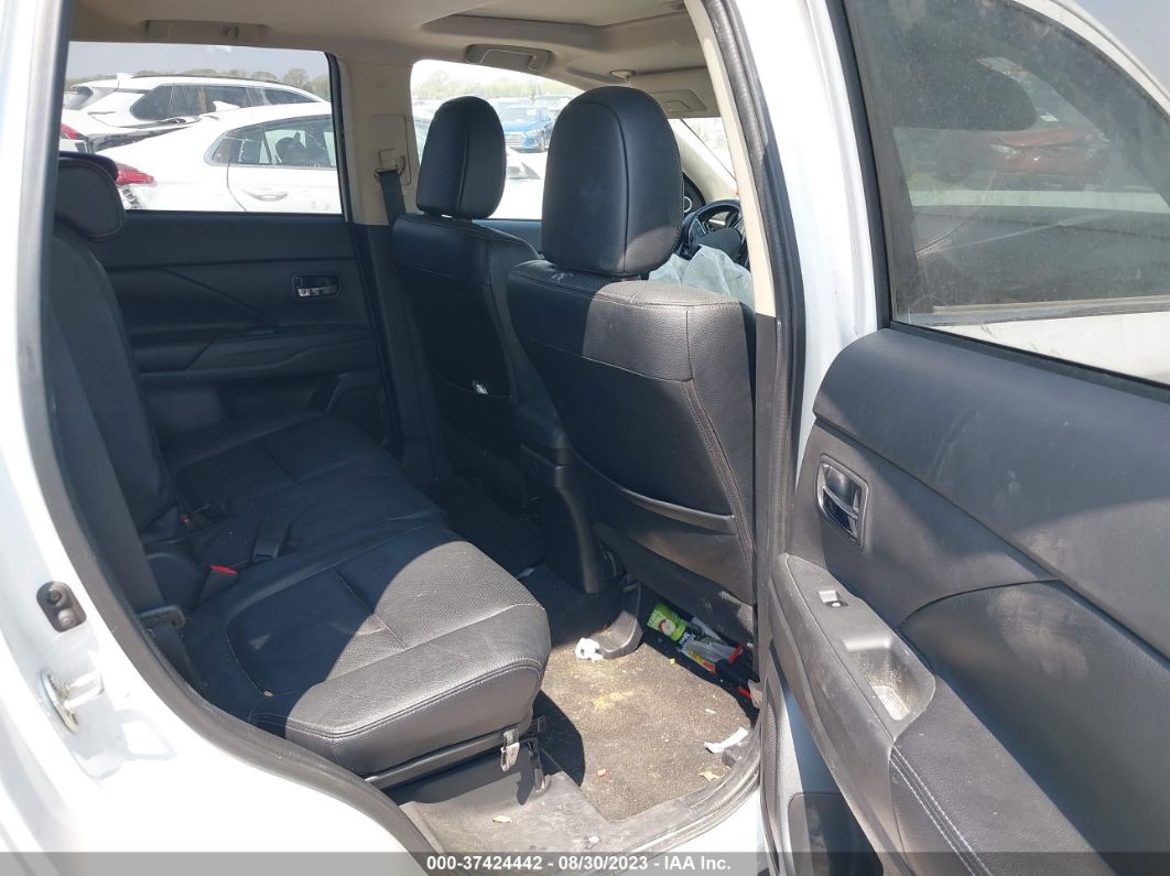 2017 Mitsubishi Outlander Se/sel Белый vin: JA4AD3A35HZ034665