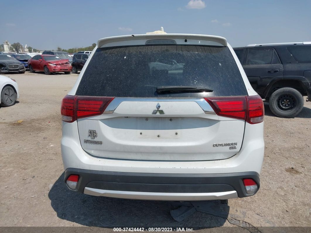 2017 Mitsubishi Outlander Se/sel Белый vin: JA4AD3A35HZ034665