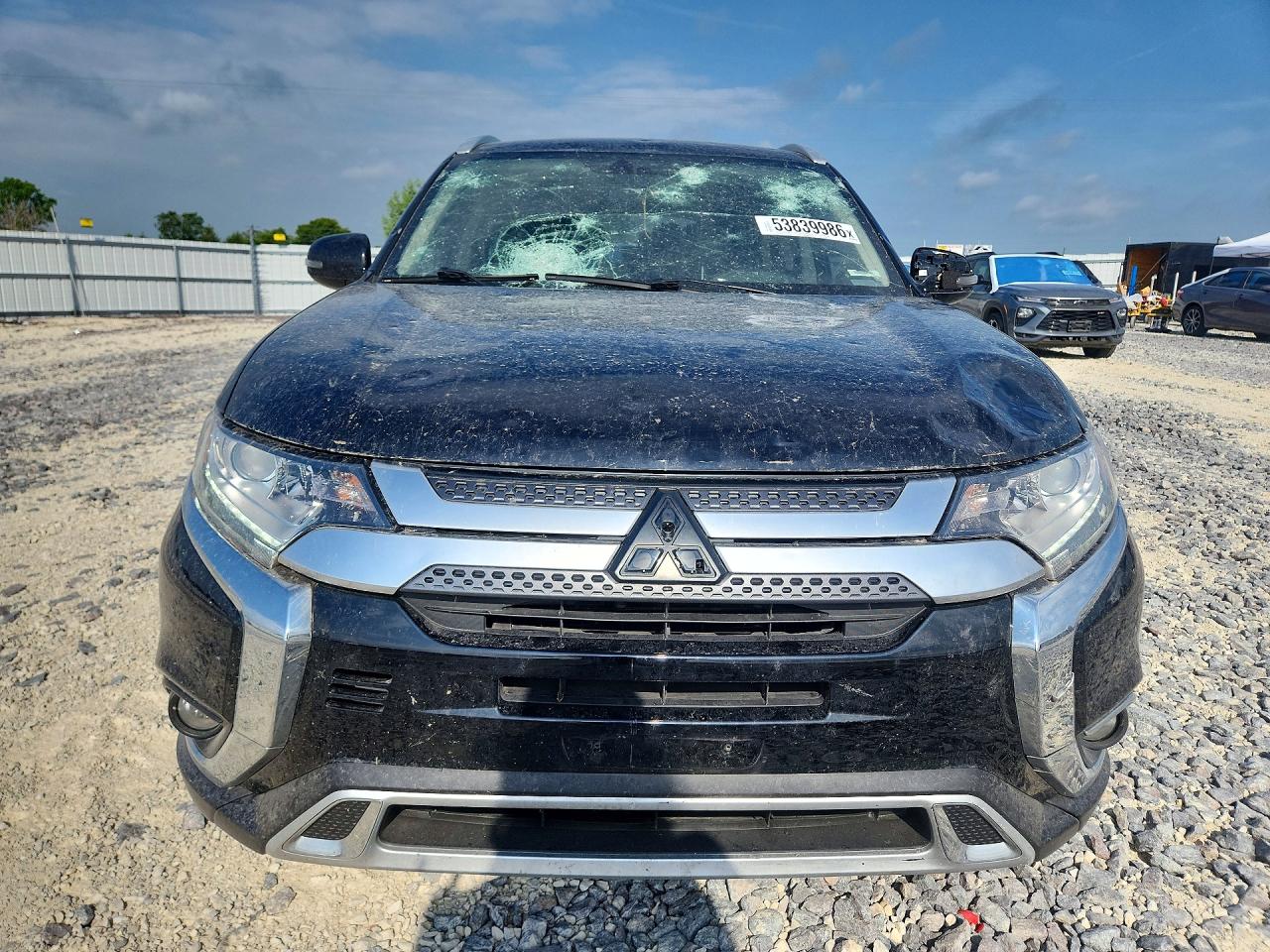 2019 Mitsubishi Outlander Se Черный vin: JA4AD3A35KZ017808