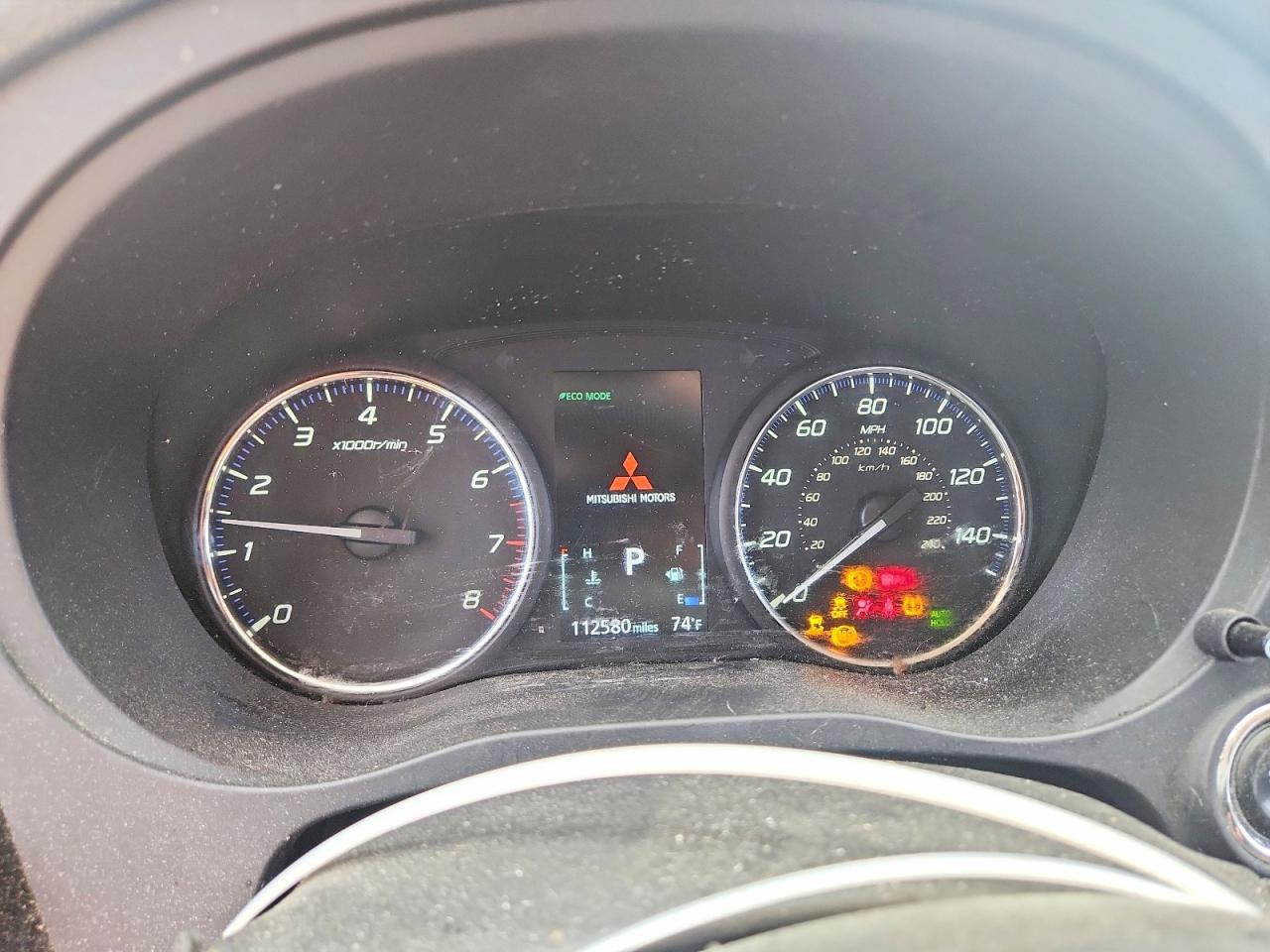 2019 Mitsubishi Outlander Se Черный vin: JA4AD3A35KZ017808