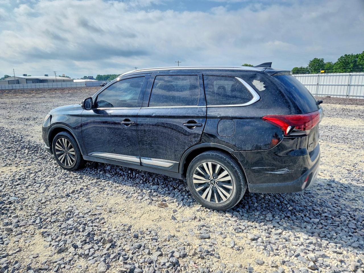 2019 Mitsubishi Outlander Se Черный vin: JA4AD3A35KZ017808