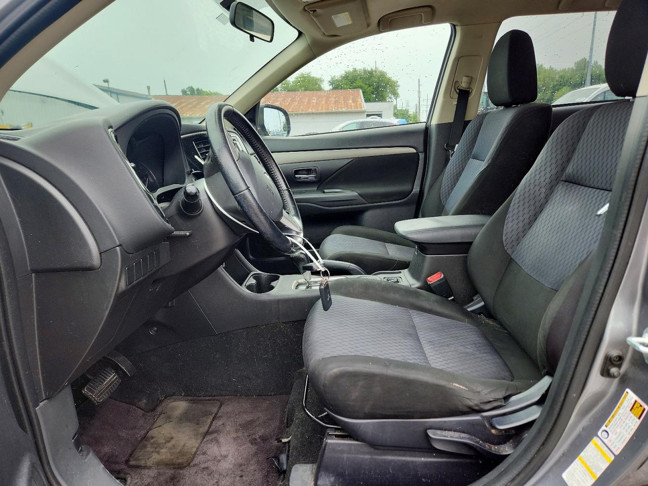 2014 Mitsubishi Outlander Se Gray vin: JA4AD3A36EZ017692