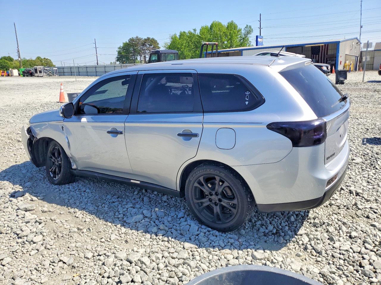 2014 Mitsubishi Outlander Se Silver vin: JA4AD3A36EZ019992