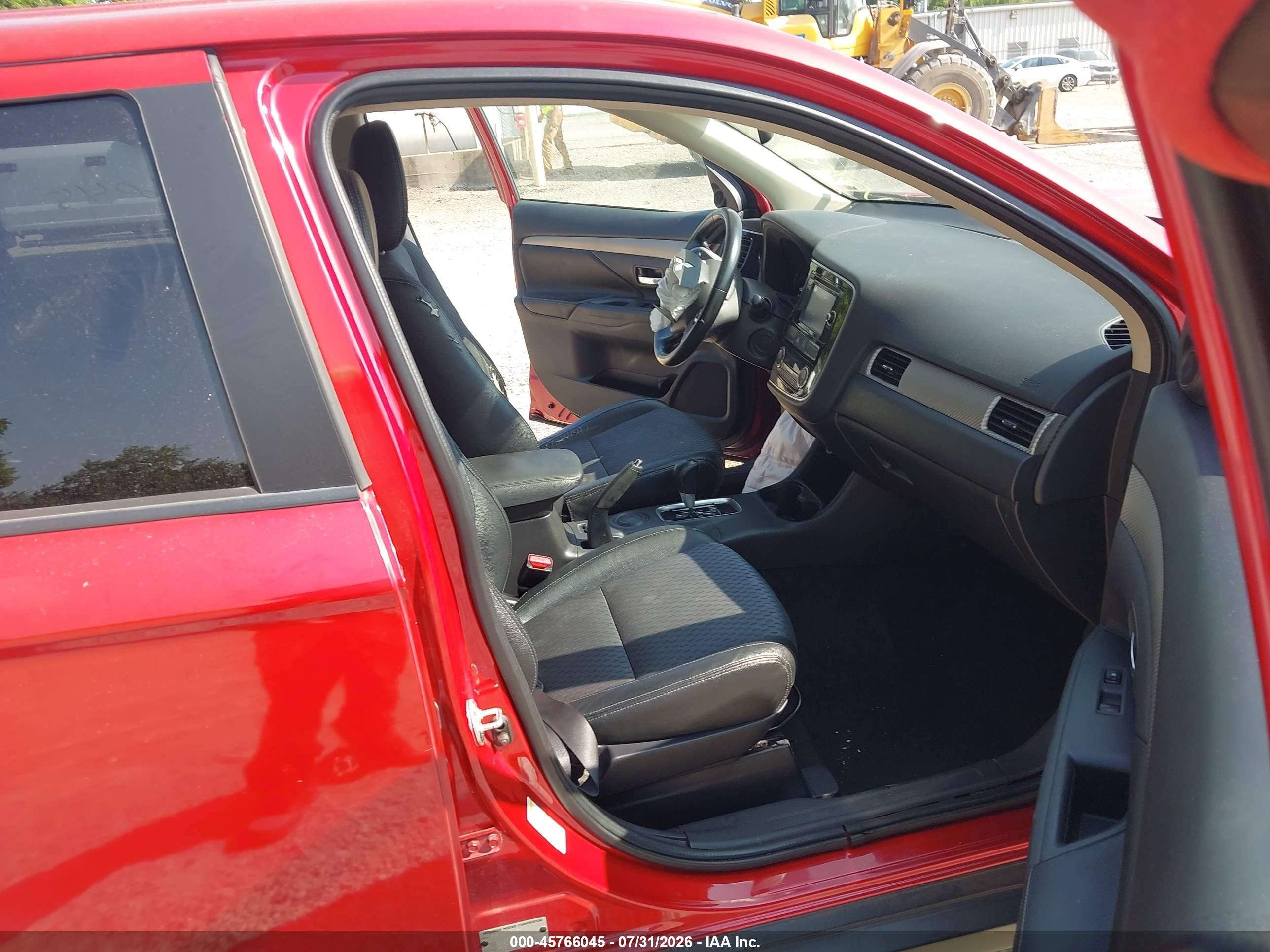 2015 Mitsubishi Outlander Se Red vin: JA4AD3A36FZ002904