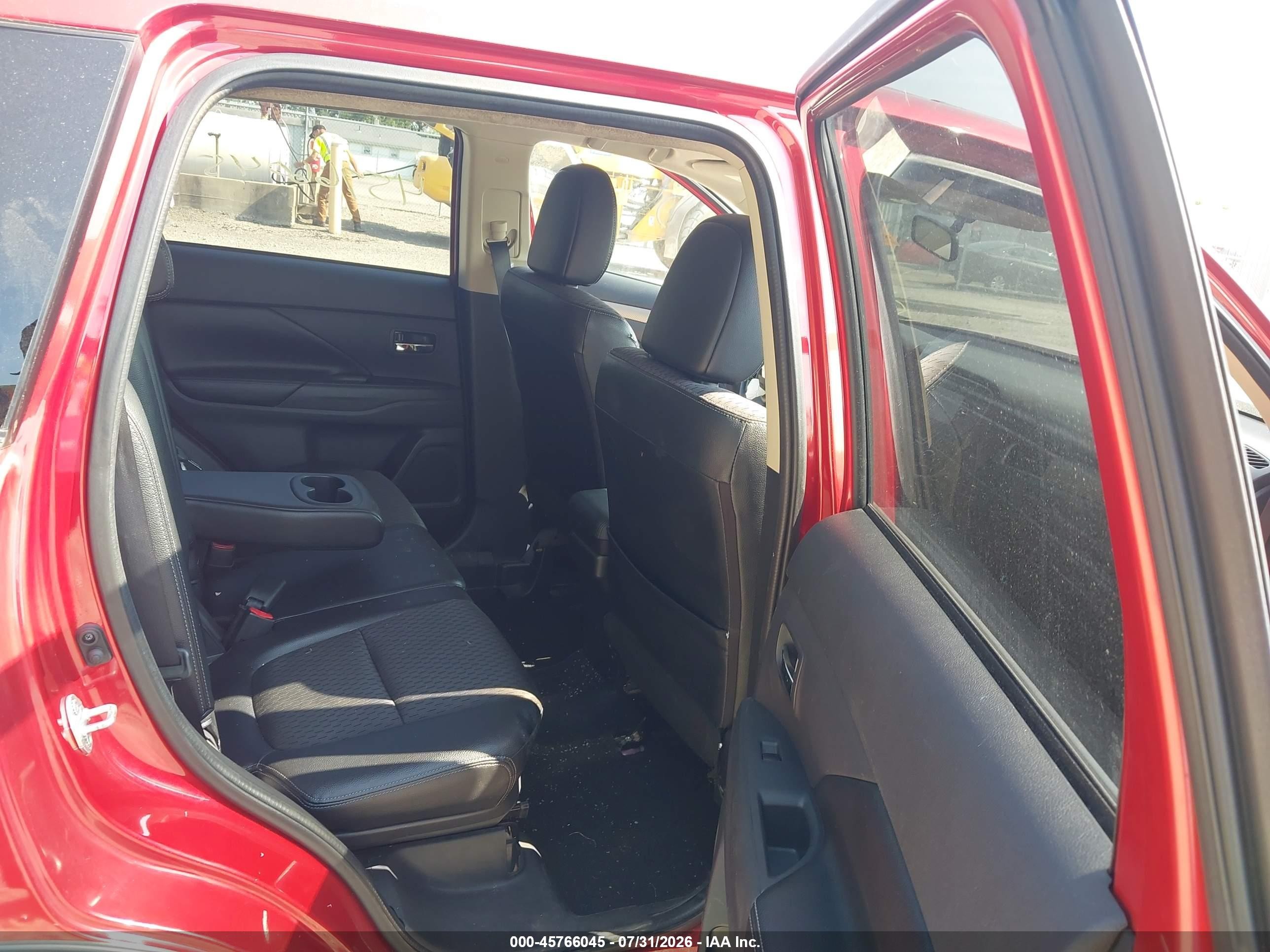 2015 Mitsubishi Outlander Se Red vin: JA4AD3A36FZ002904