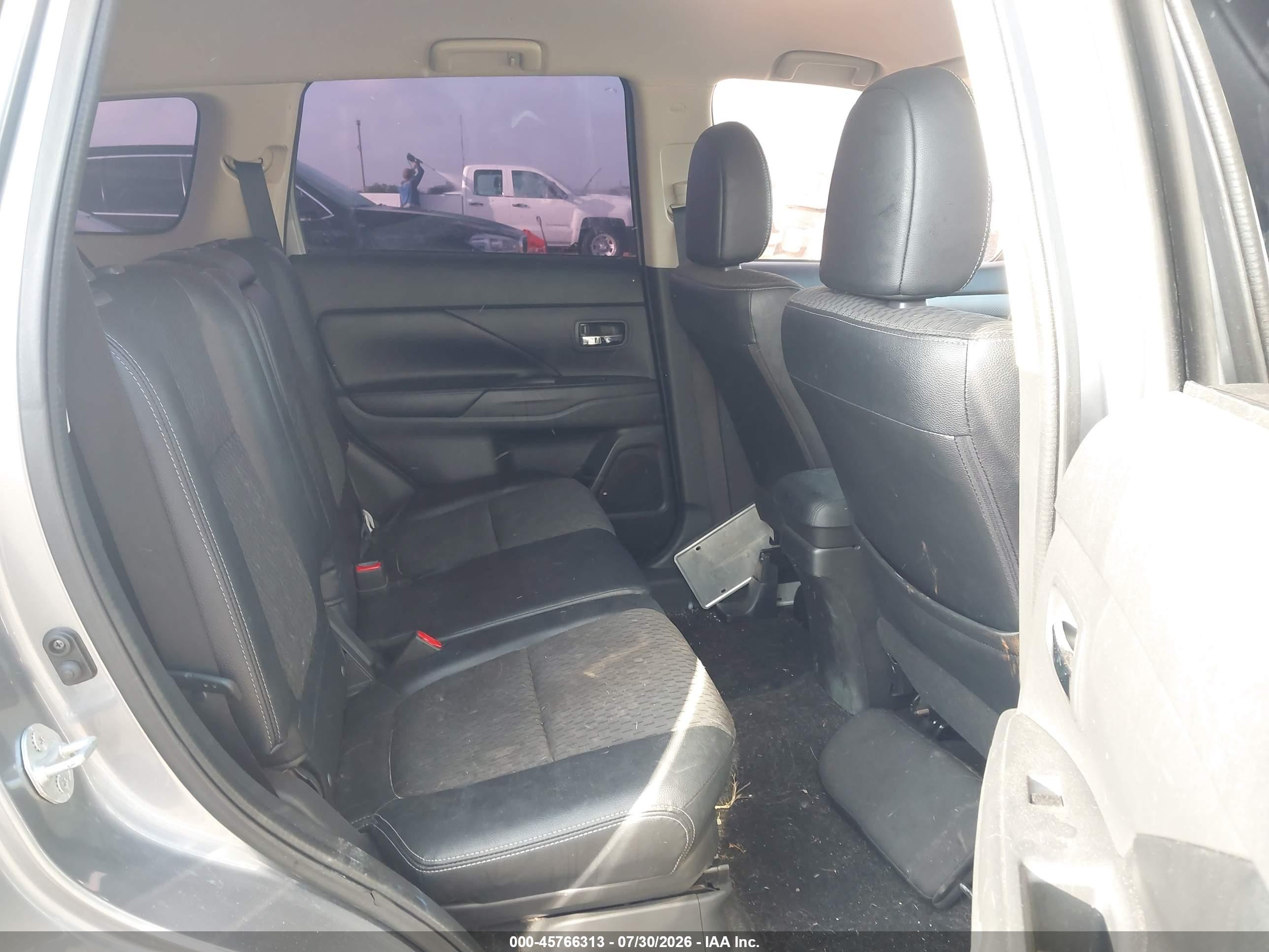2015 Mitsubishi Outlander Se Gray vin: JA4AD3A36FZ006371