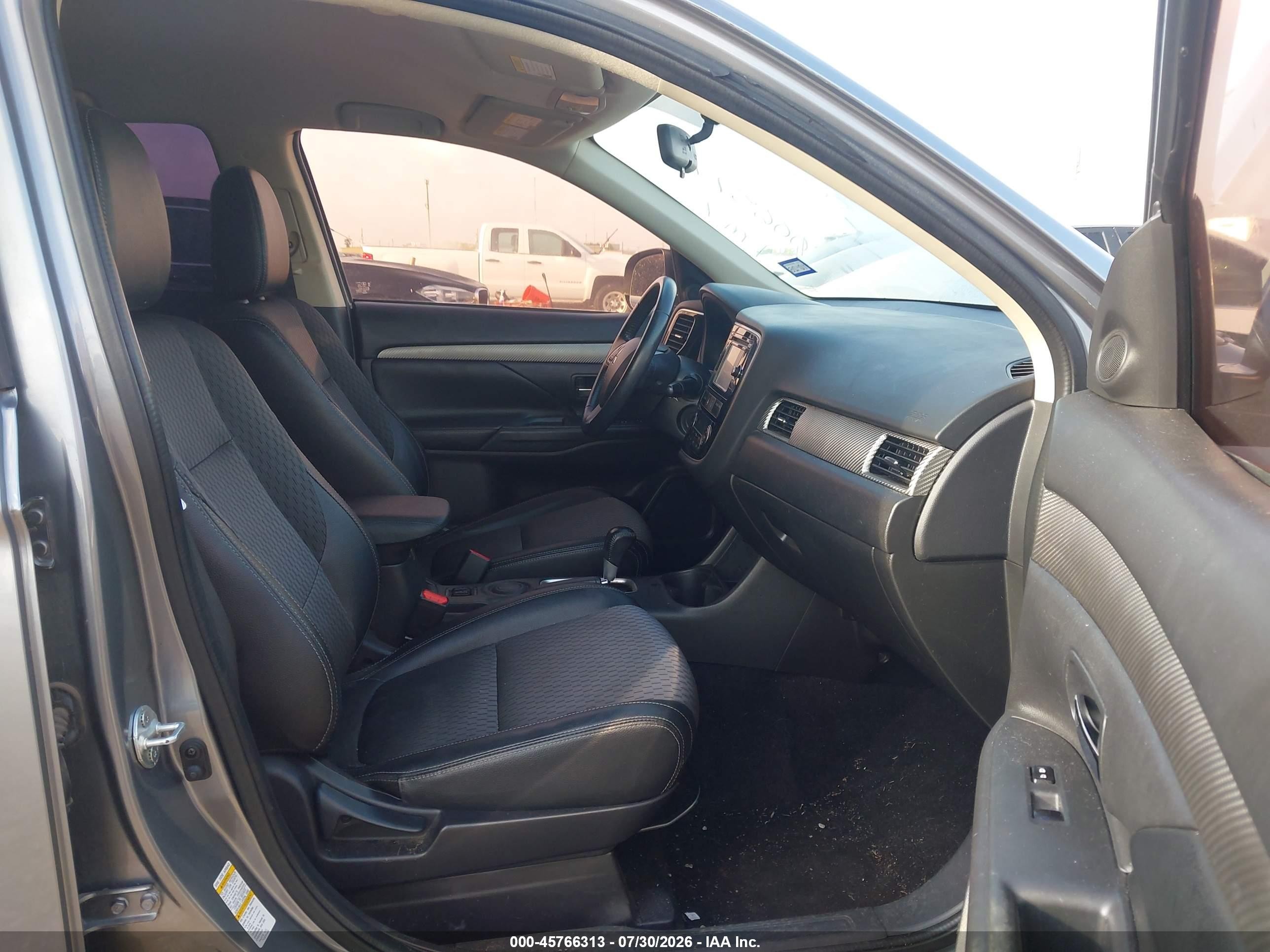2015 Mitsubishi Outlander Se Gray vin: JA4AD3A36FZ006371