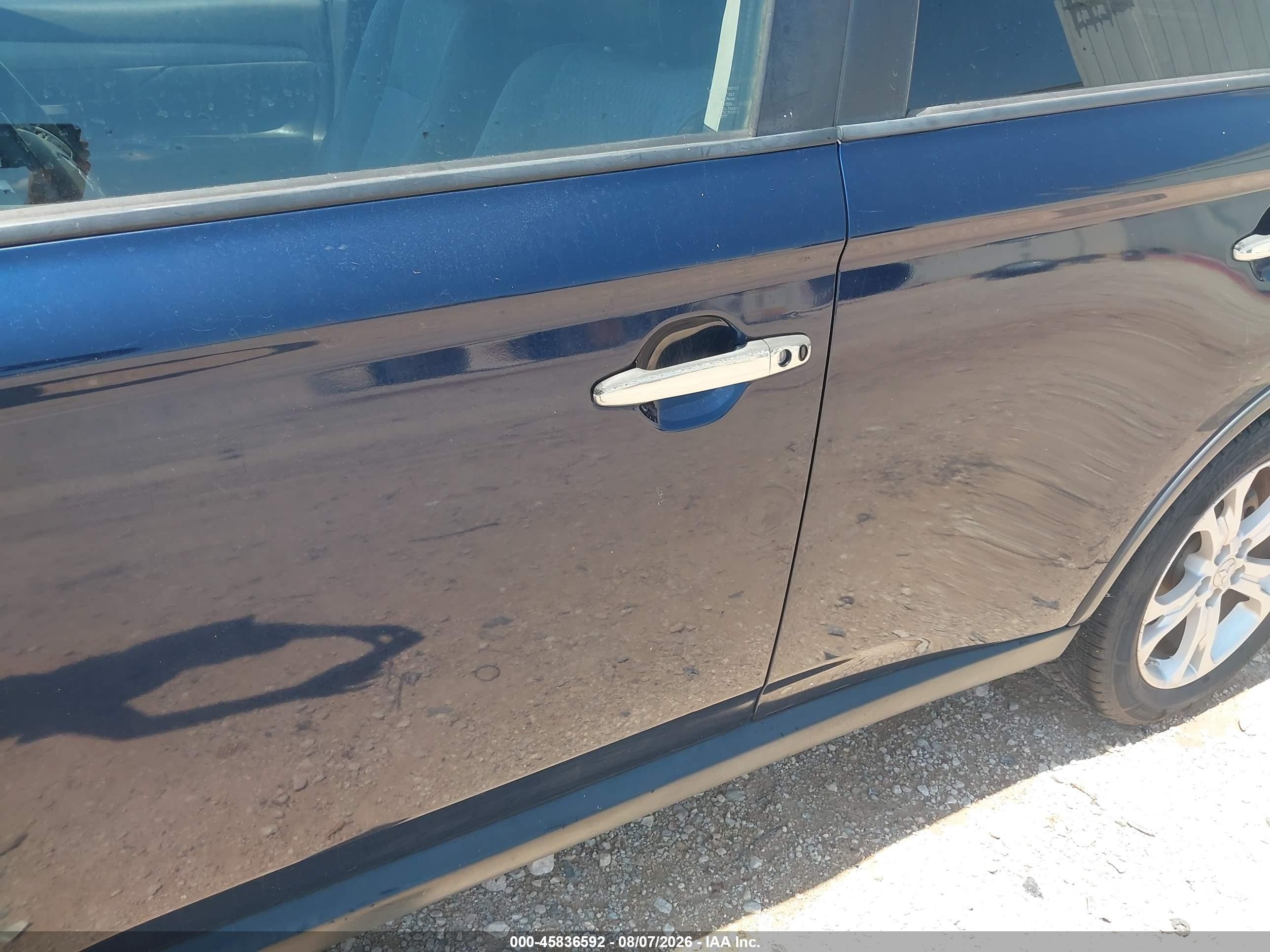2015 Mitsubishi Outlander Se Blue vin: JA4AD3A36FZ009870