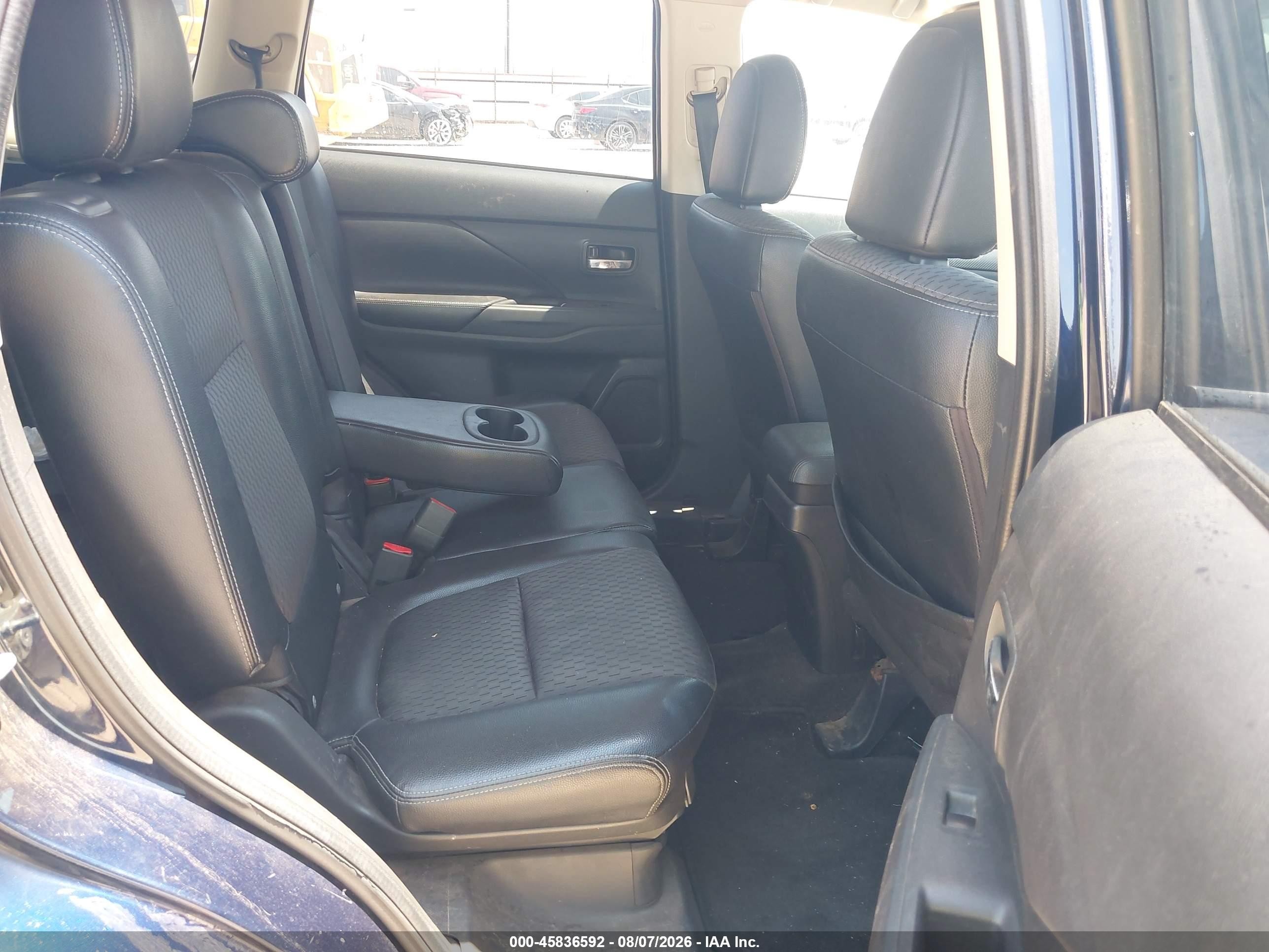 2015 Mitsubishi Outlander Se Blue vin: JA4AD3A36FZ009870