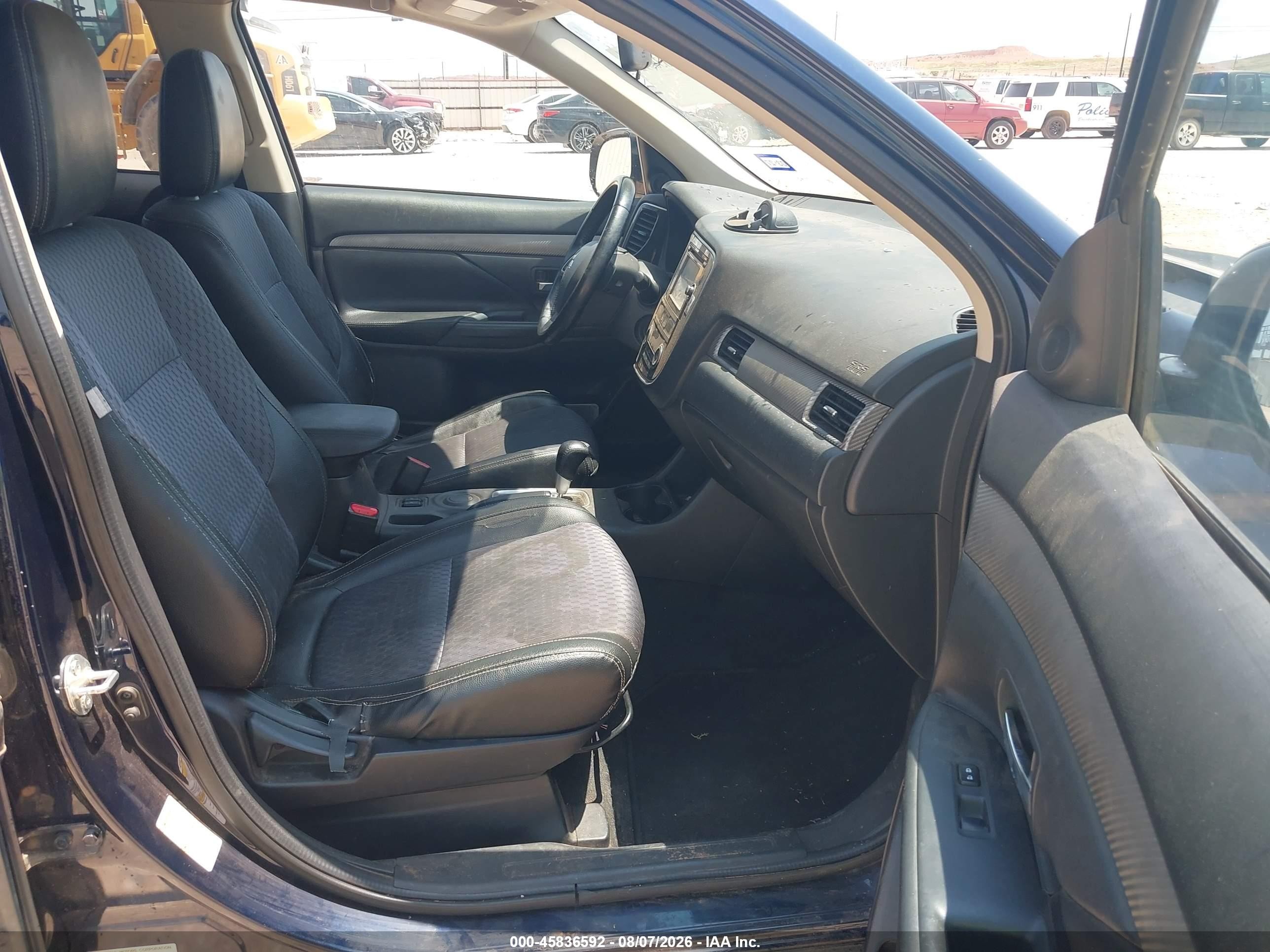 2015 Mitsubishi Outlander Se Blue vin: JA4AD3A36FZ009870