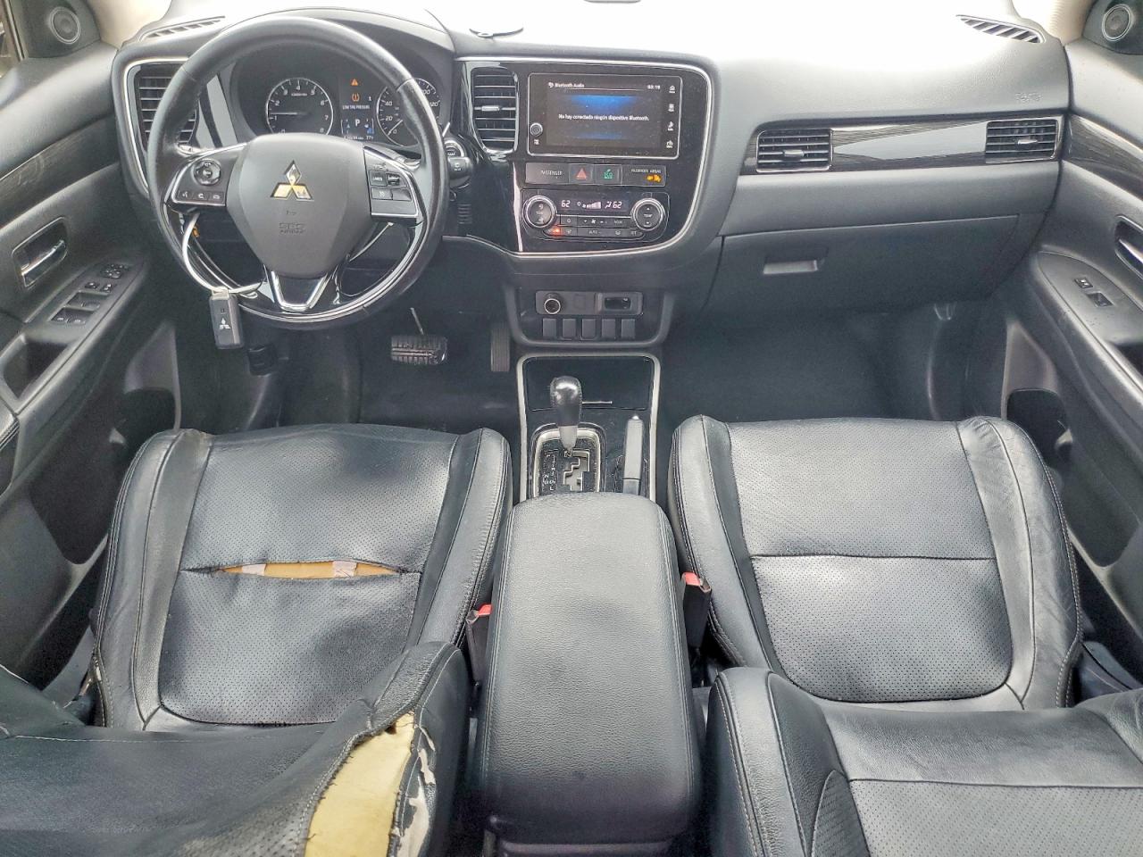 2017 Mitsubishi Outlander Se White vin: JA4AD3A36HZ028941