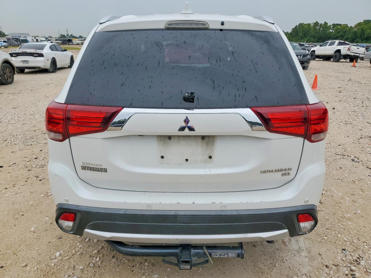 2017 Mitsubishi Outlander Se White vin: JA4AD3A36HZ028941