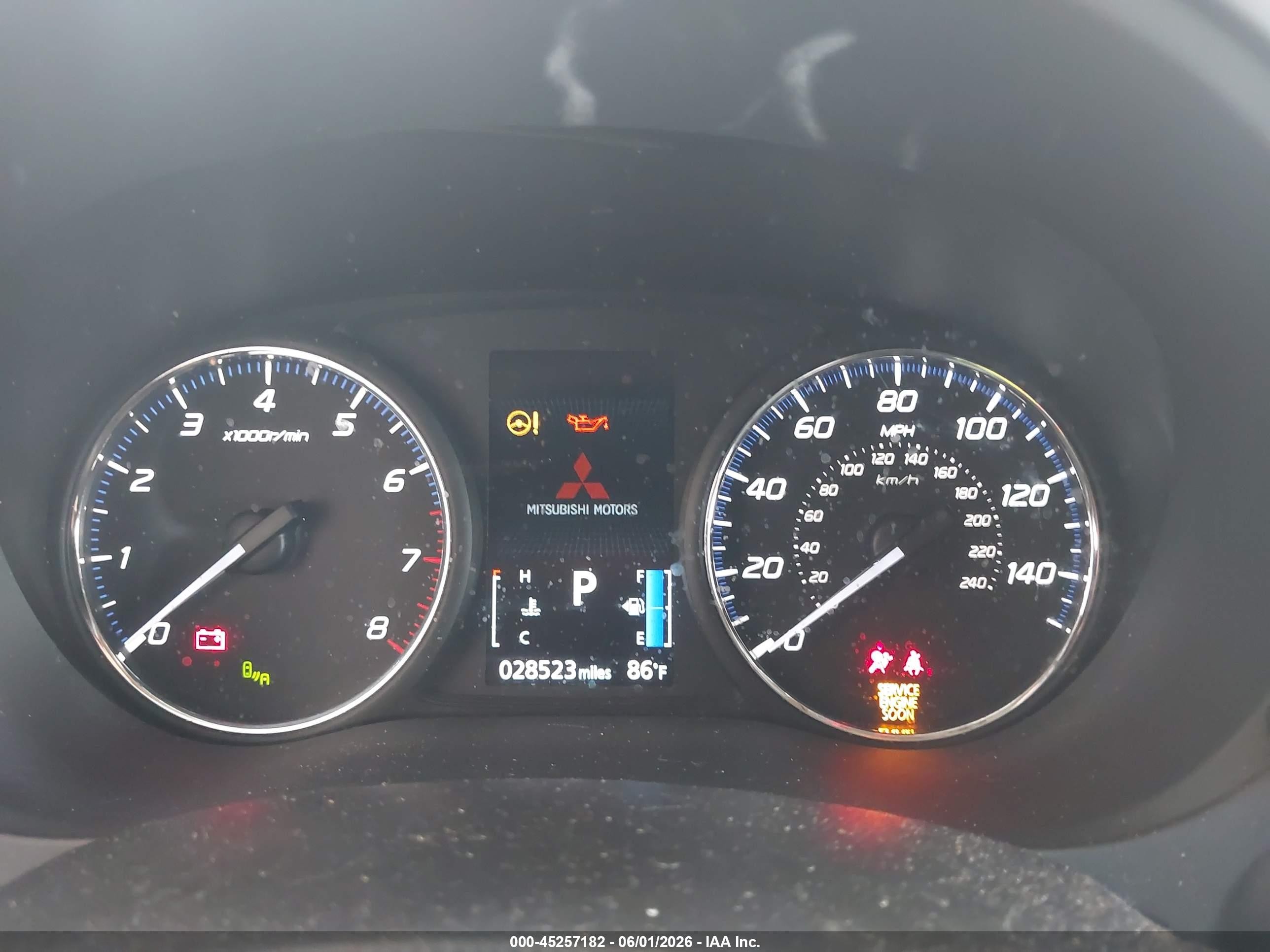 2019 Mitsubishi Outlander Sel Black vin: JA4AD3A36KZ014545