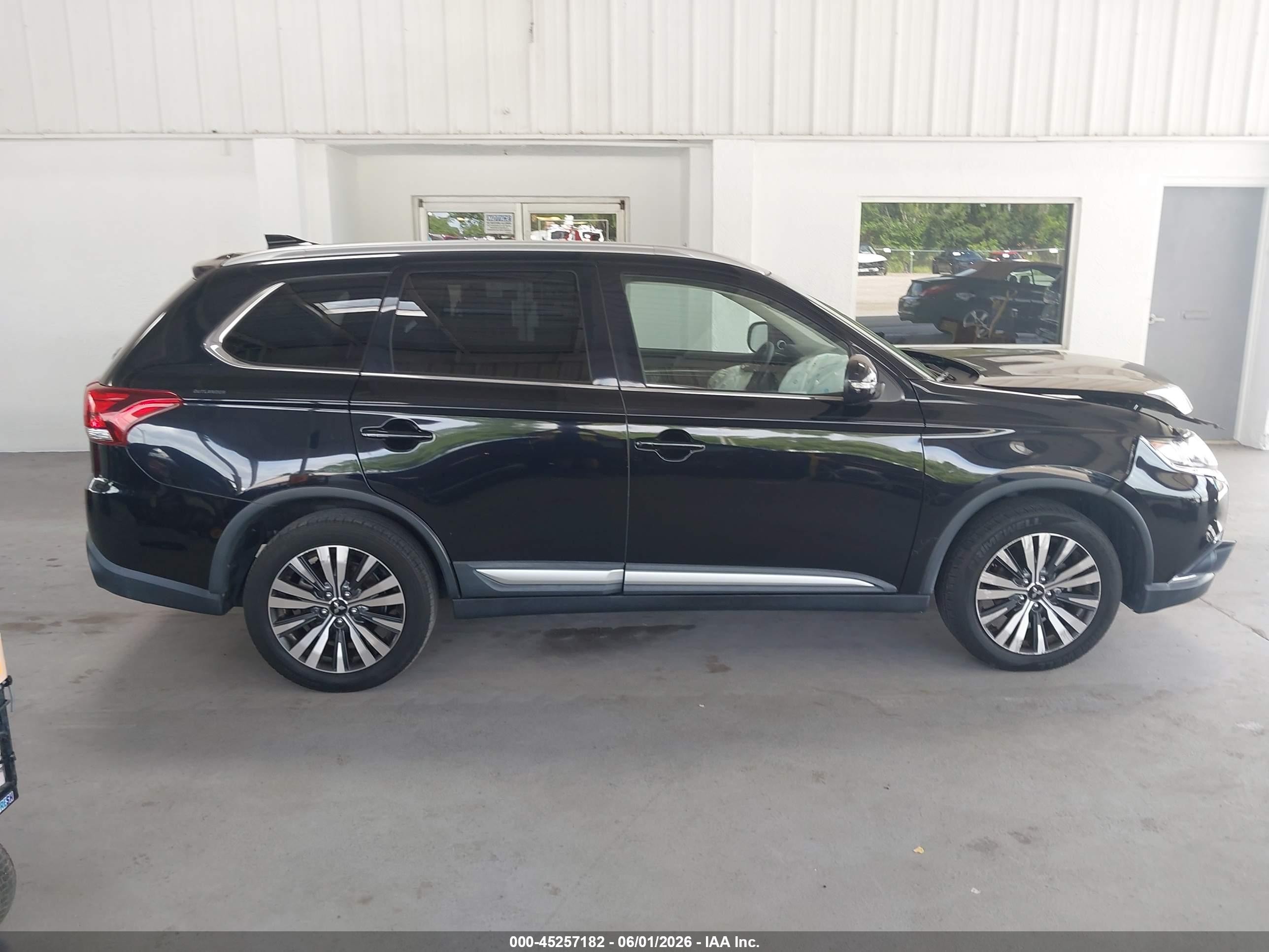 2019 Mitsubishi Outlander Sel Black vin: JA4AD3A36KZ014545