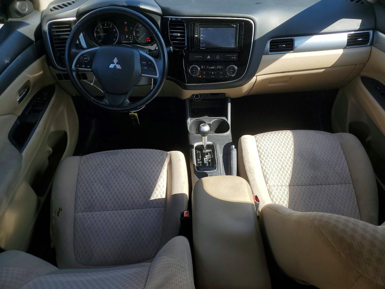 2014 Mitsubishi Outlander Se Blue vin: JA4AD3A38EZ004605