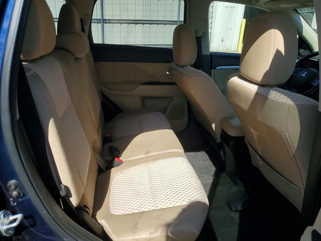 2014 Mitsubishi Outlander Se Blue vin: JA4AD3A38EZ004605