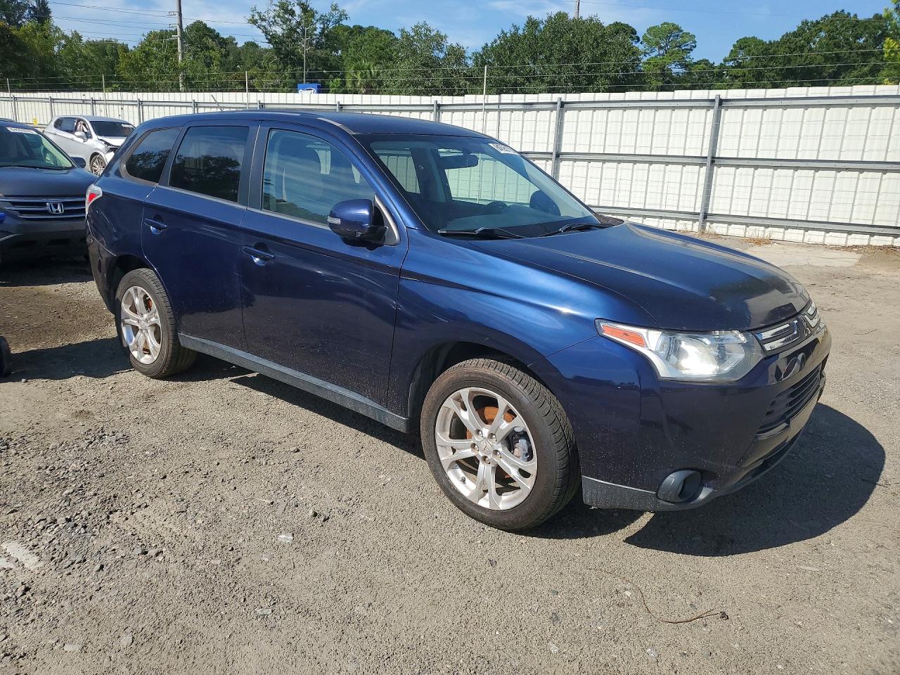 2014 Mitsubishi Outlander Se Blue vin: JA4AD3A38EZ004605