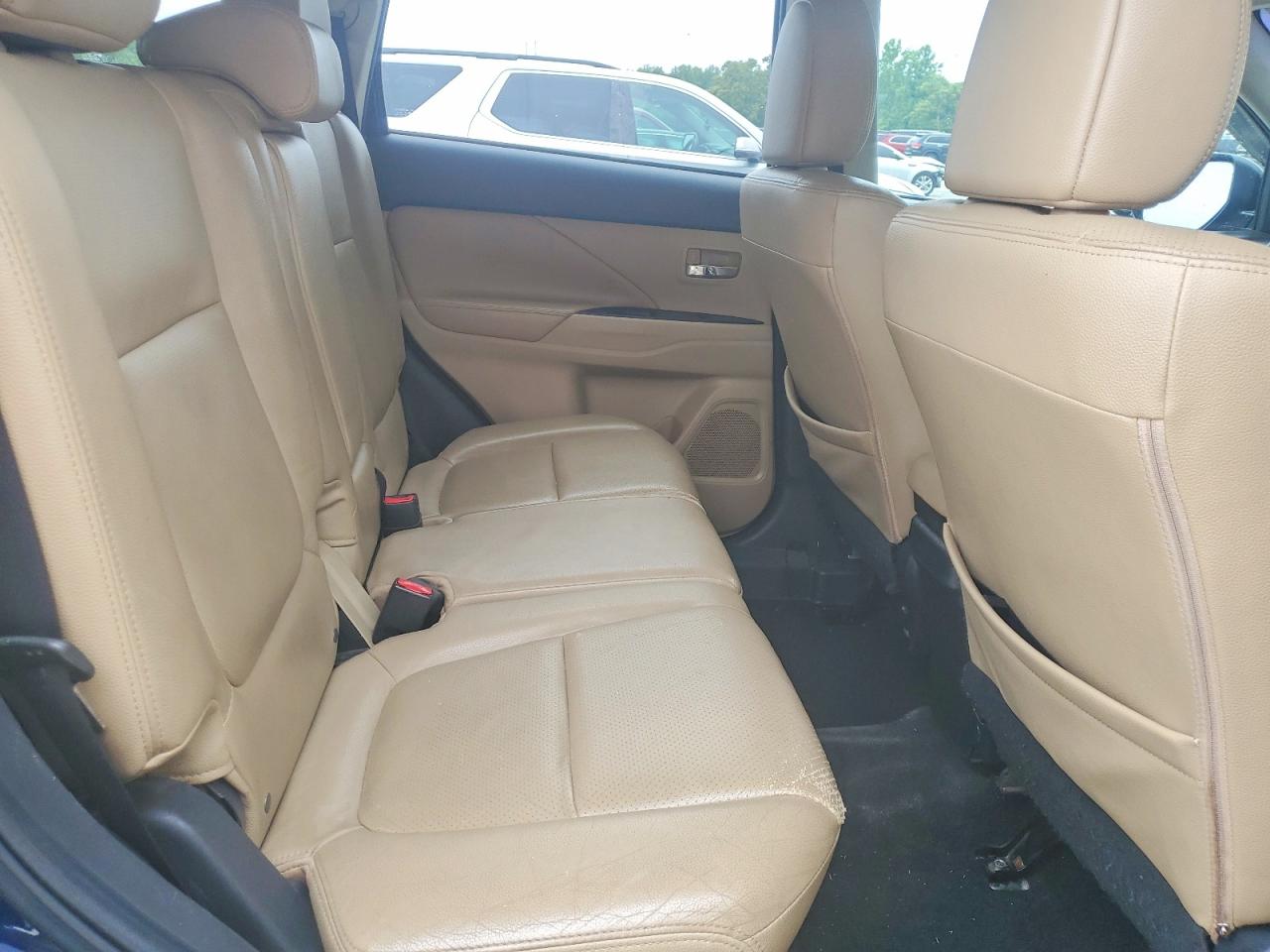 2014 Mitsubishi Outlander Se Blue vin: JA4AD3A38EZ009268