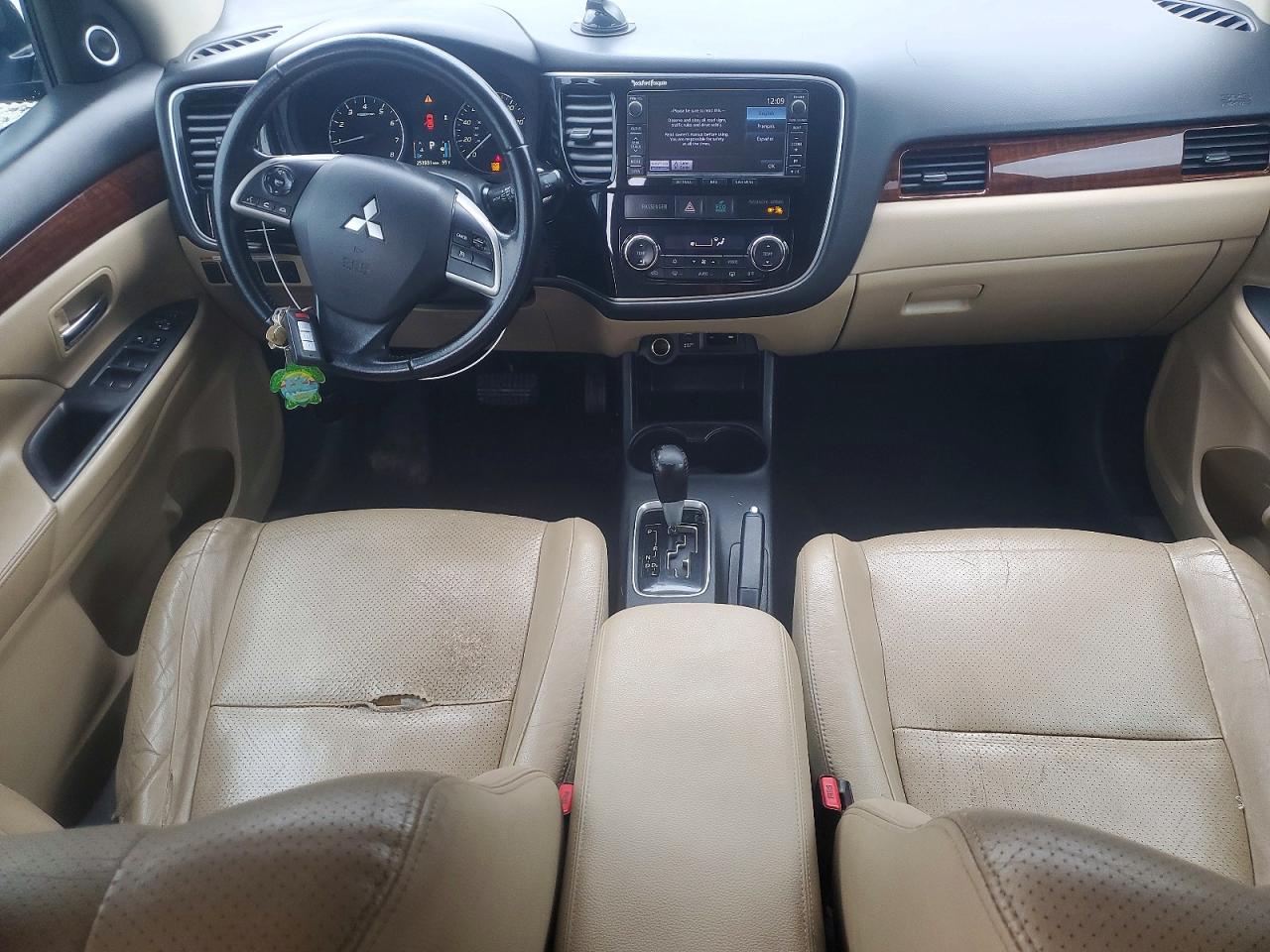 2014 Mitsubishi Outlander Se Blue vin: JA4AD3A38EZ009268