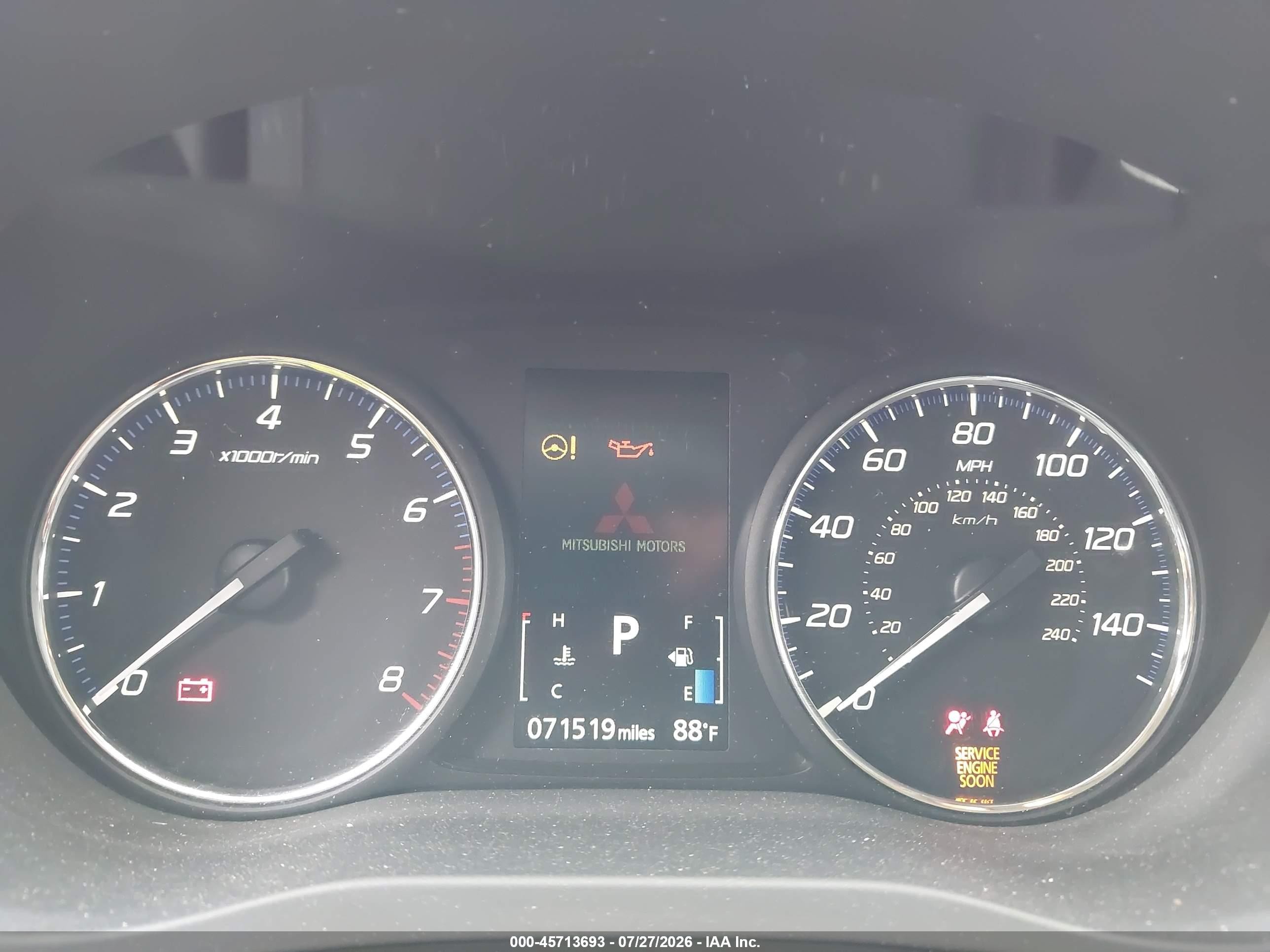 2015 Mitsubishi Outlander Se Серый vin: JA4AD3A38FZ011345