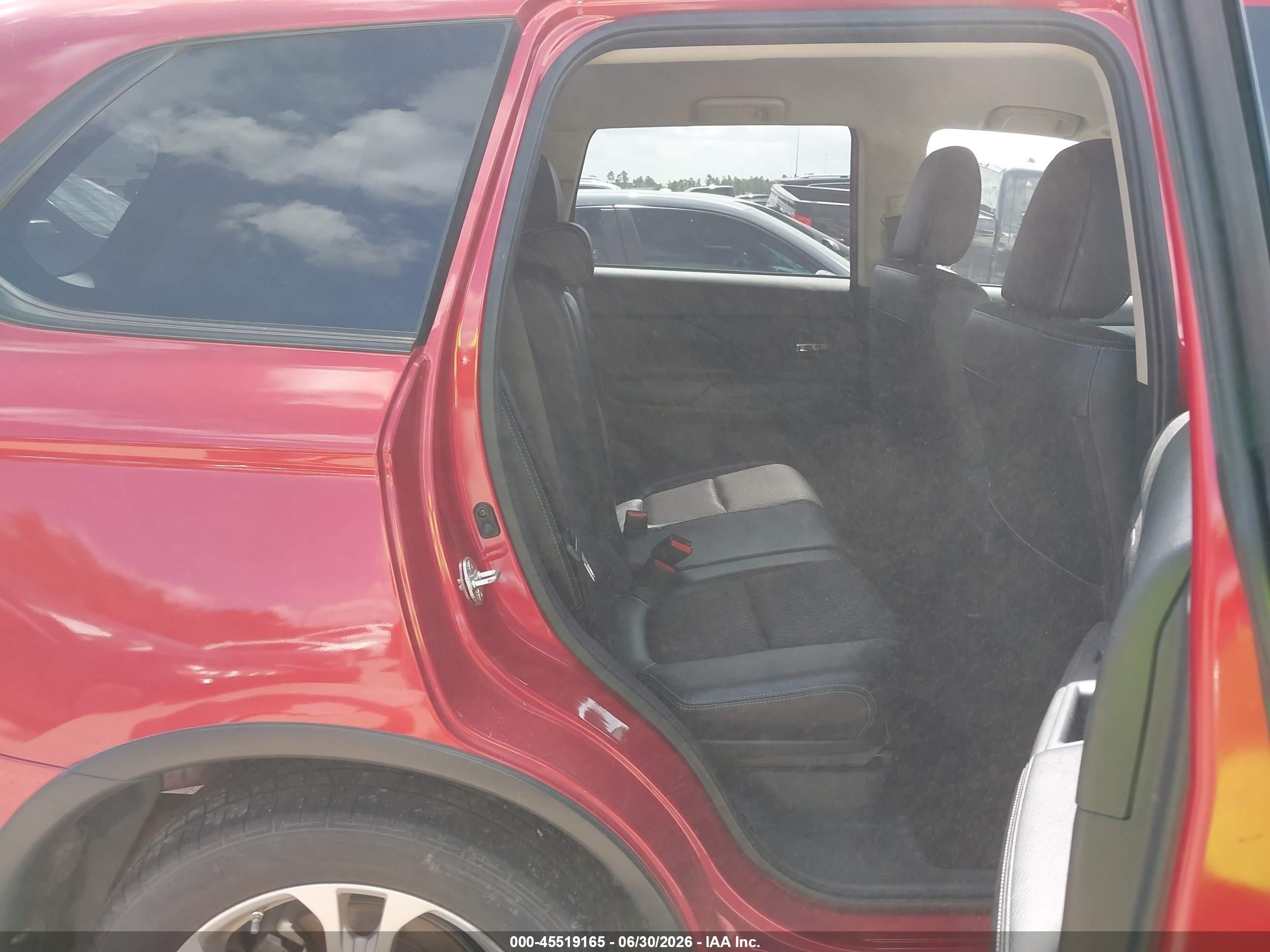 2015 Mitsubishi Outlander Se Red vin: JA4AD3A39FZ001231