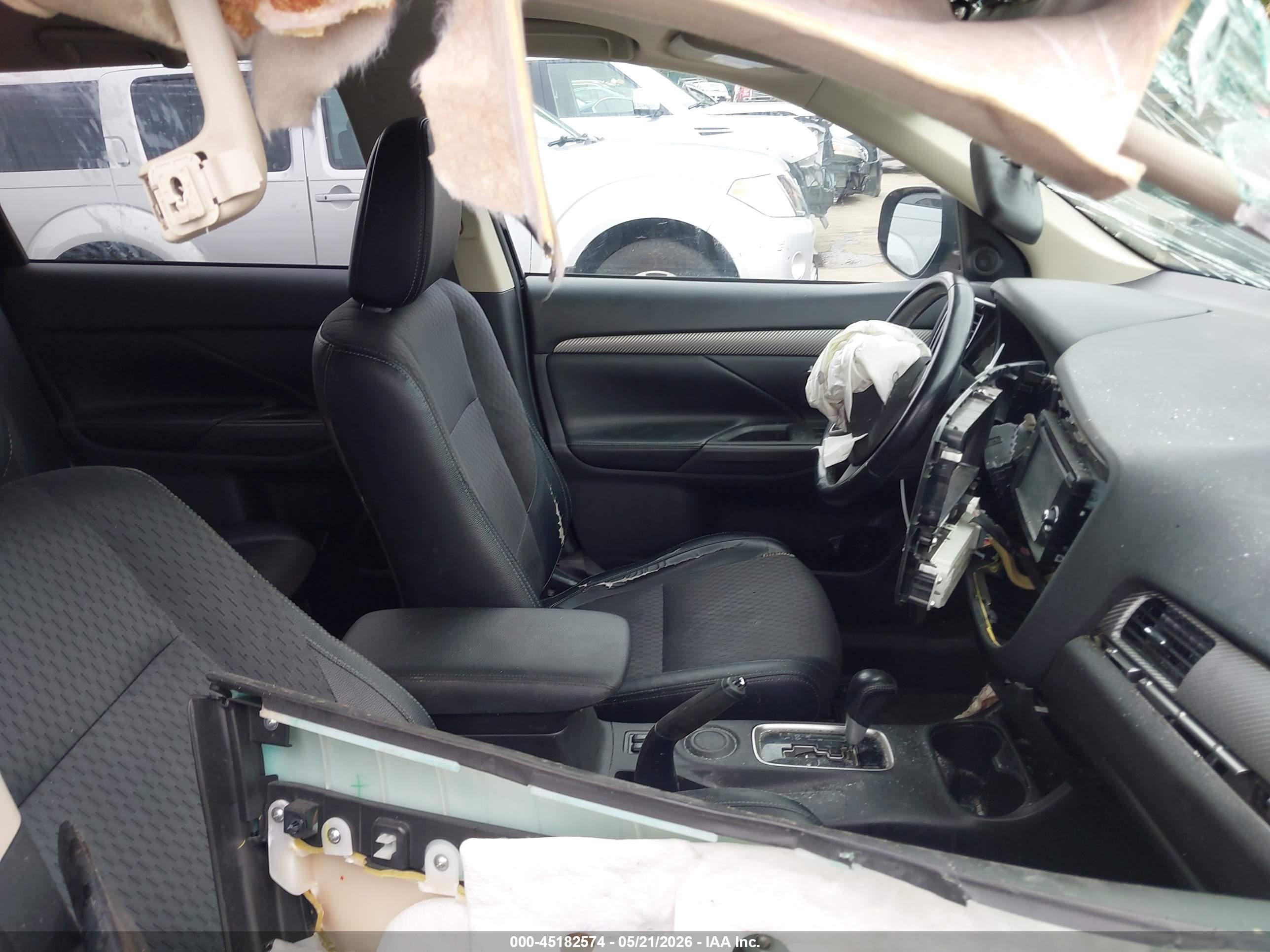 2015 Mitsubishi Outlander Se Blue vin: JA4AD3A39FZ005876