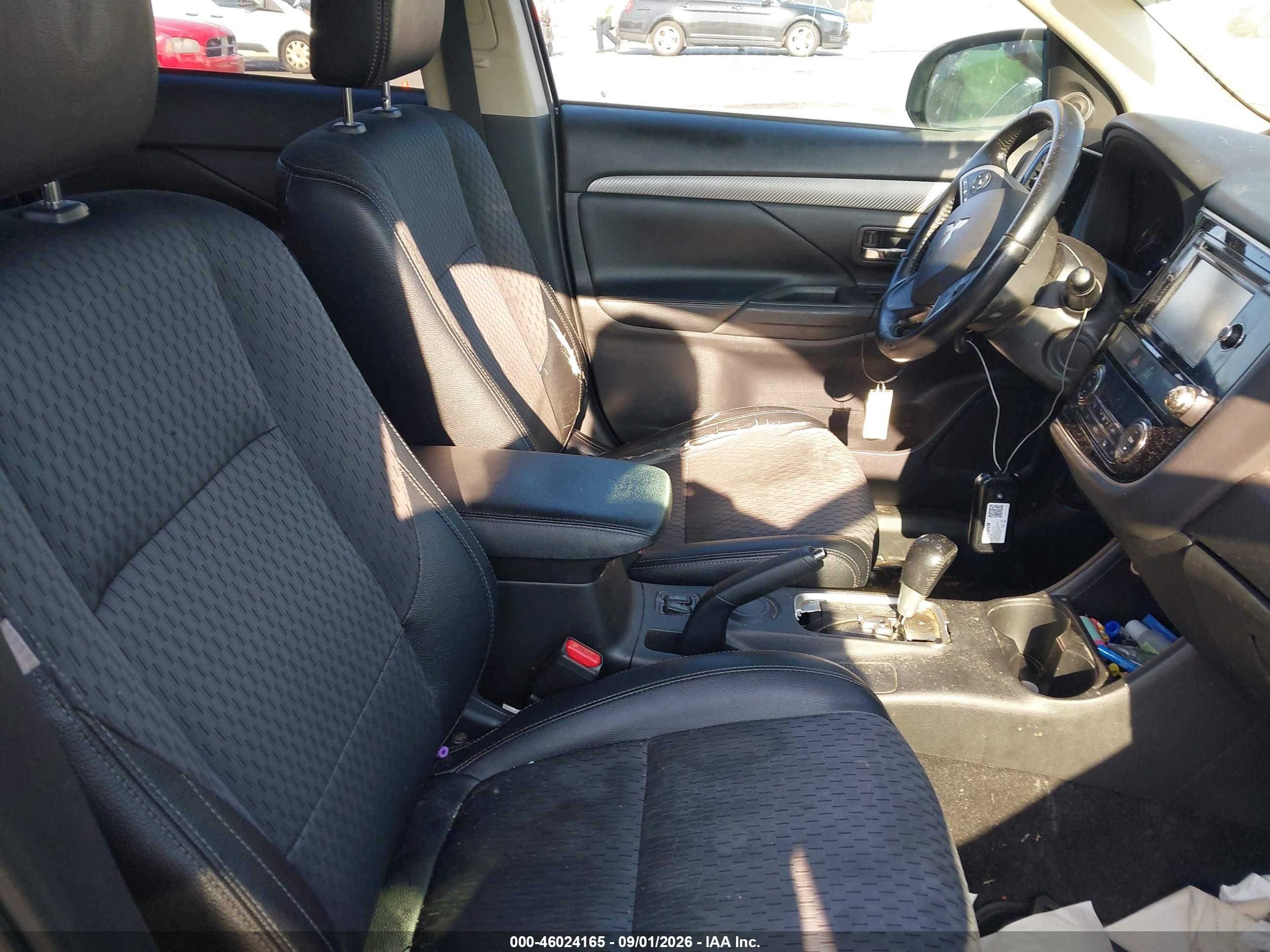 2015 Mitsubishi Outlander Se Blue vin: JA4AD3A39FZ007322