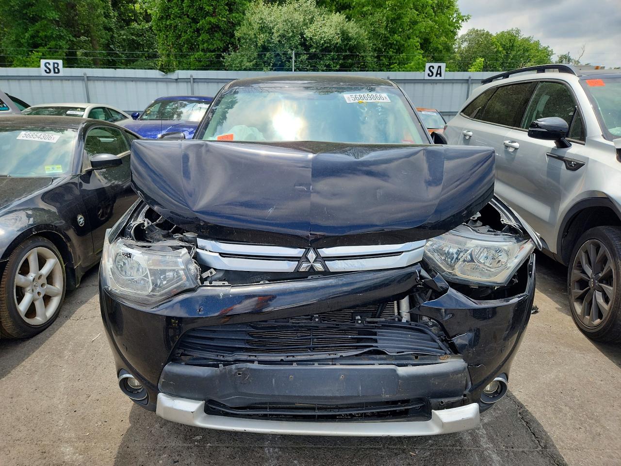 2015 Mitsubishi Outlander Se Black vin: JA4AD3A39FZ010771