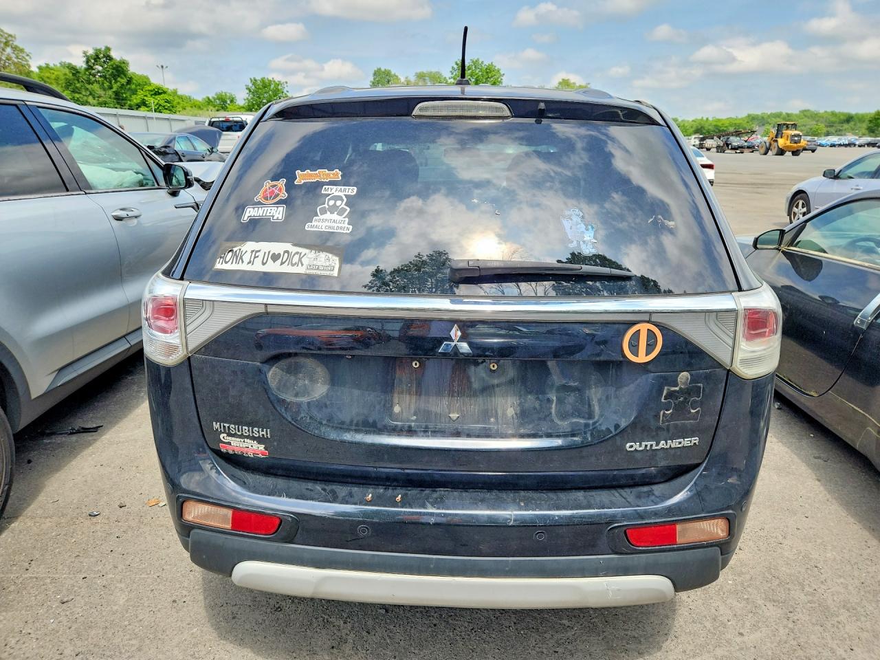 2015 Mitsubishi Outlander Se Black vin: JA4AD3A39FZ010771
