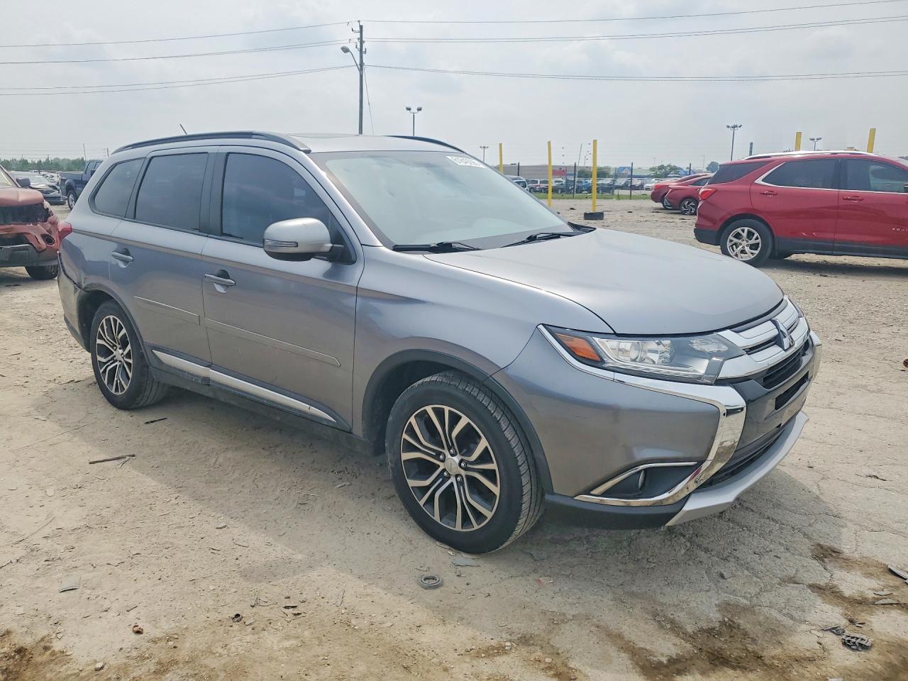 2016 Mitsubishi Outlander Se Gray vin: JA4AD3A39GZ057297
