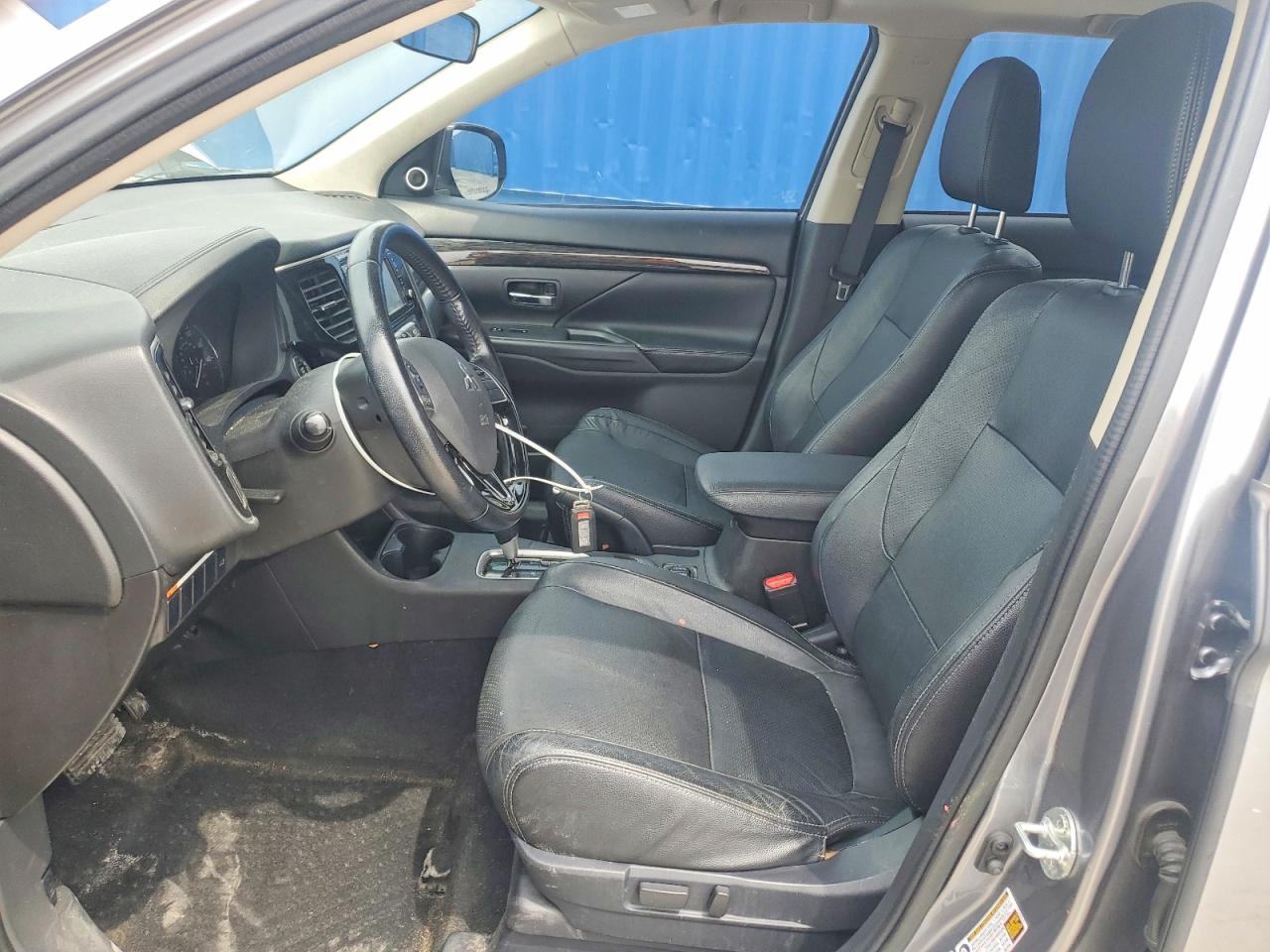 2016 Mitsubishi Outlander Se Gray vin: JA4AD3A39GZ057297