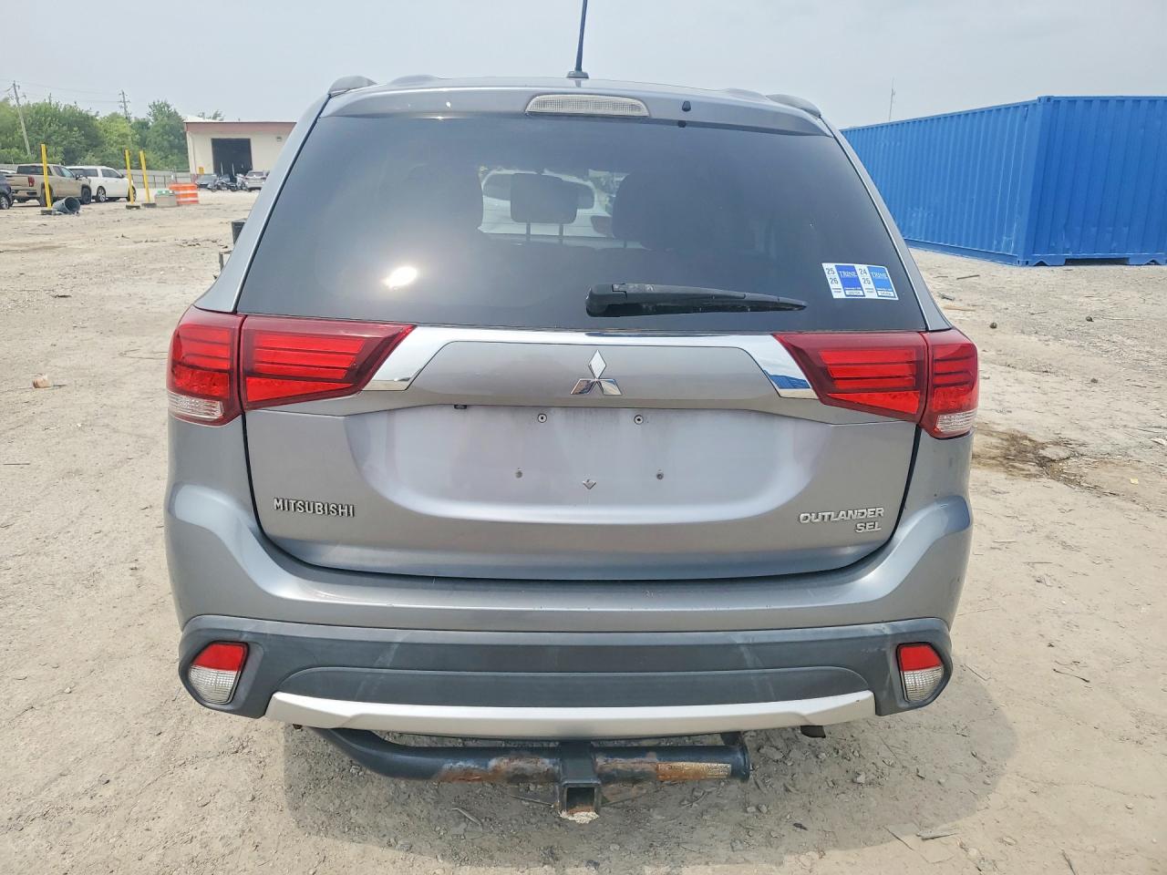 2016 Mitsubishi Outlander Se Gray vin: JA4AD3A39GZ057297