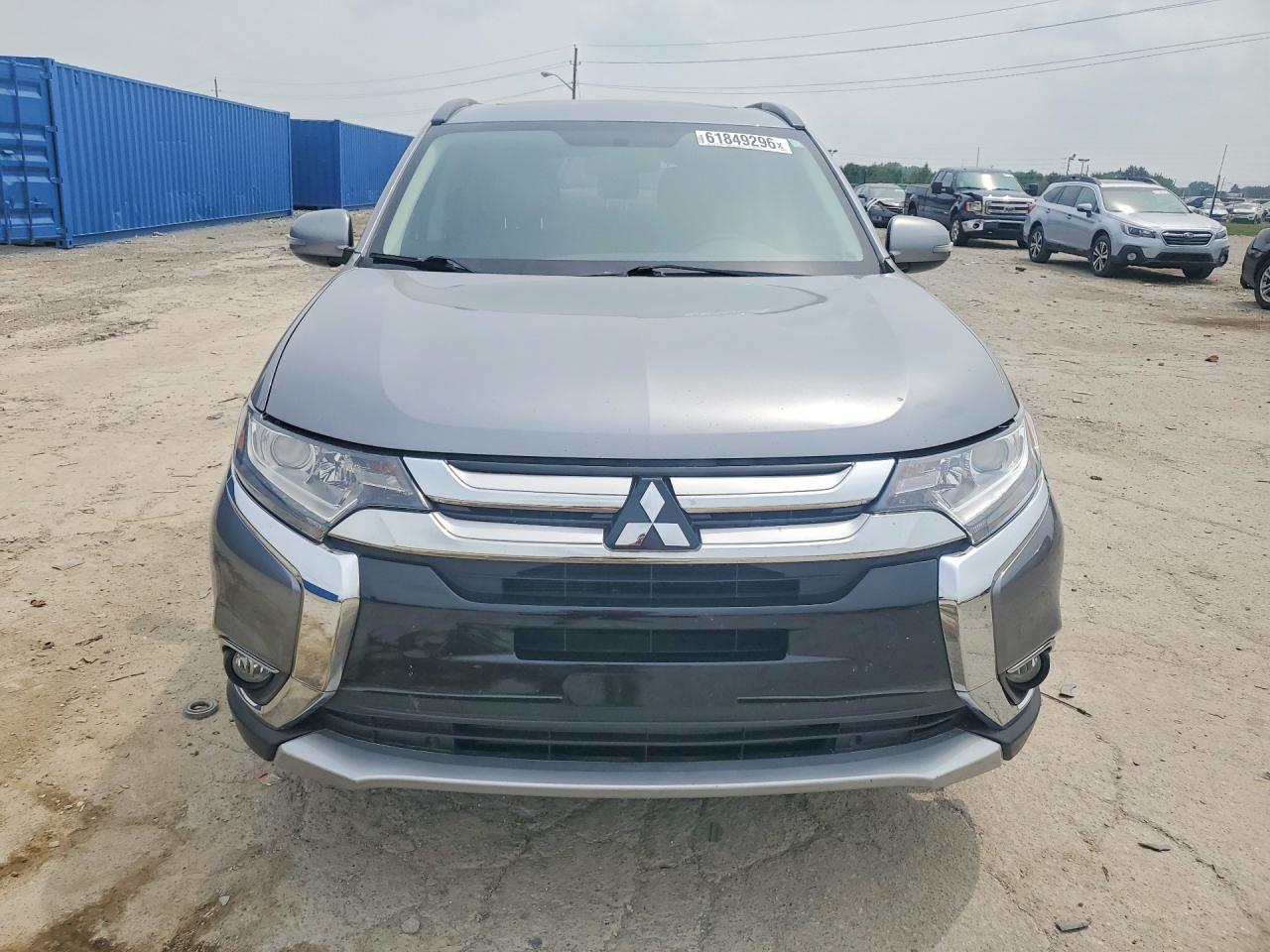 2016 Mitsubishi Outlander Se Gray vin: JA4AD3A39GZ057297