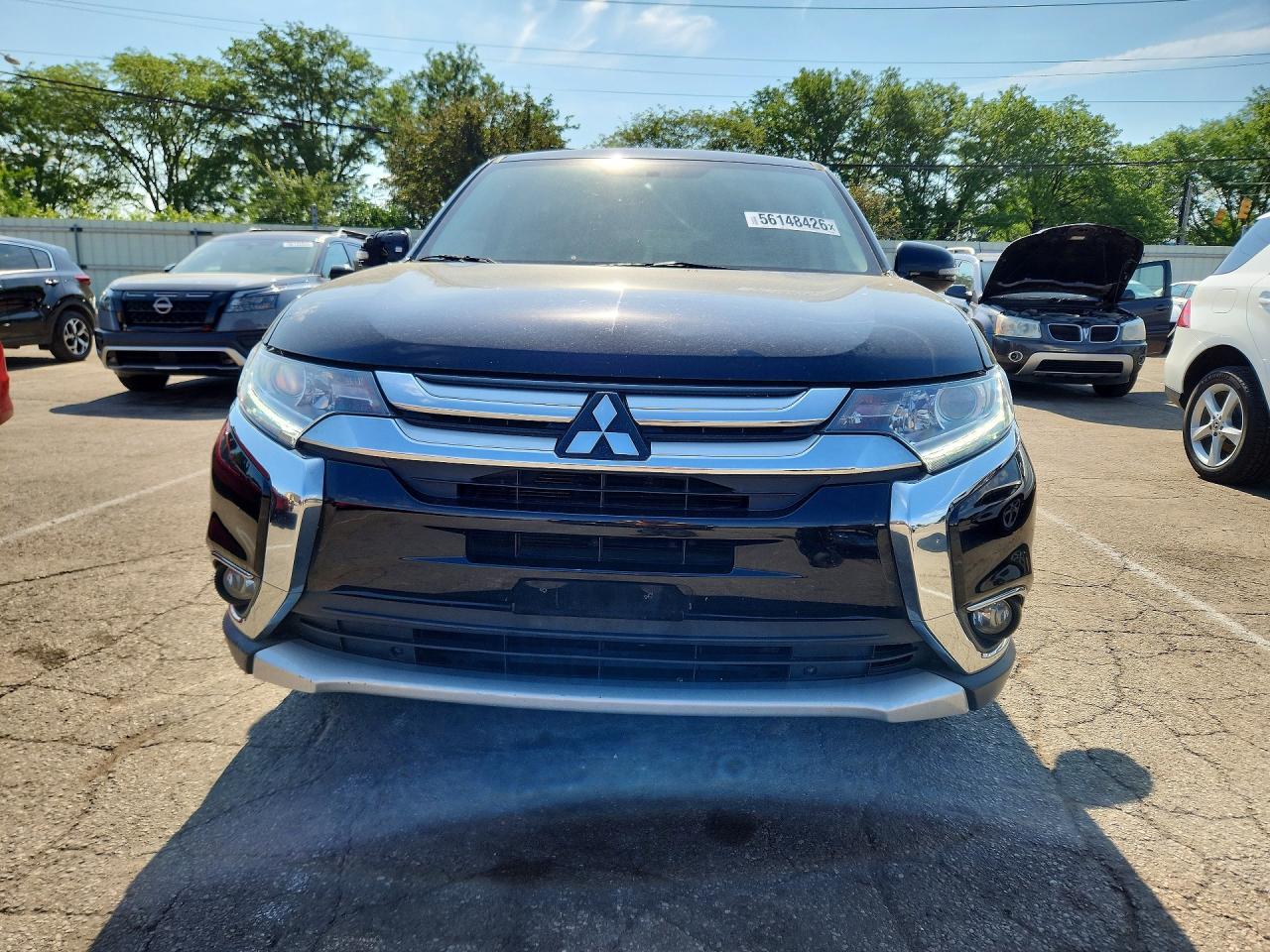 2017 Mitsubishi Outlander Se Black vin: JA4AD3A39HZ000289