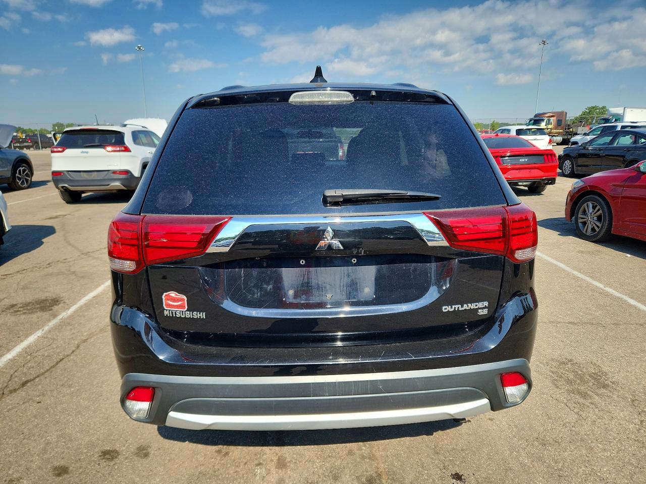 2017 Mitsubishi Outlander Se Black vin: JA4AD3A39HZ000289