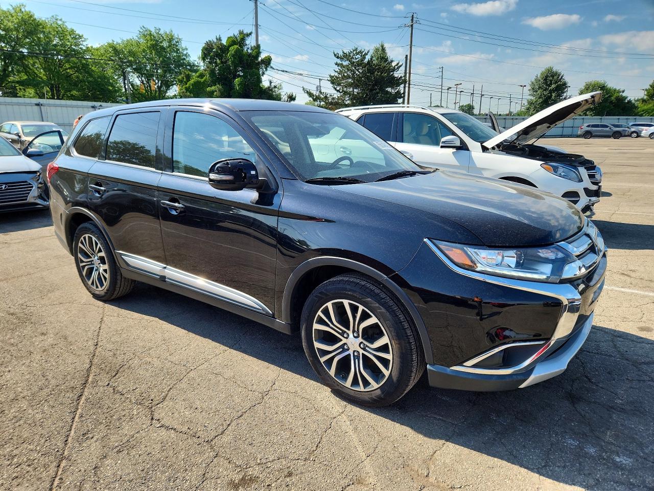 2017 Mitsubishi Outlander Se Black vin: JA4AD3A39HZ000289