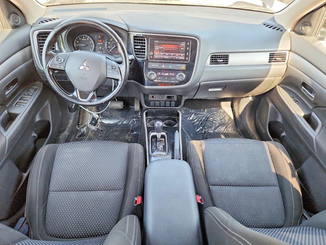 2017 Mitsubishi Outlander Se Black vin: JA4AD3A39HZ000289